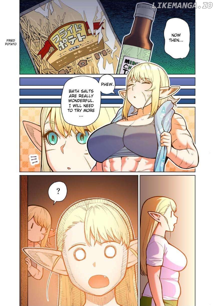 Shin Elf-san wa Yaserarenai. Chapter 12 - page 10