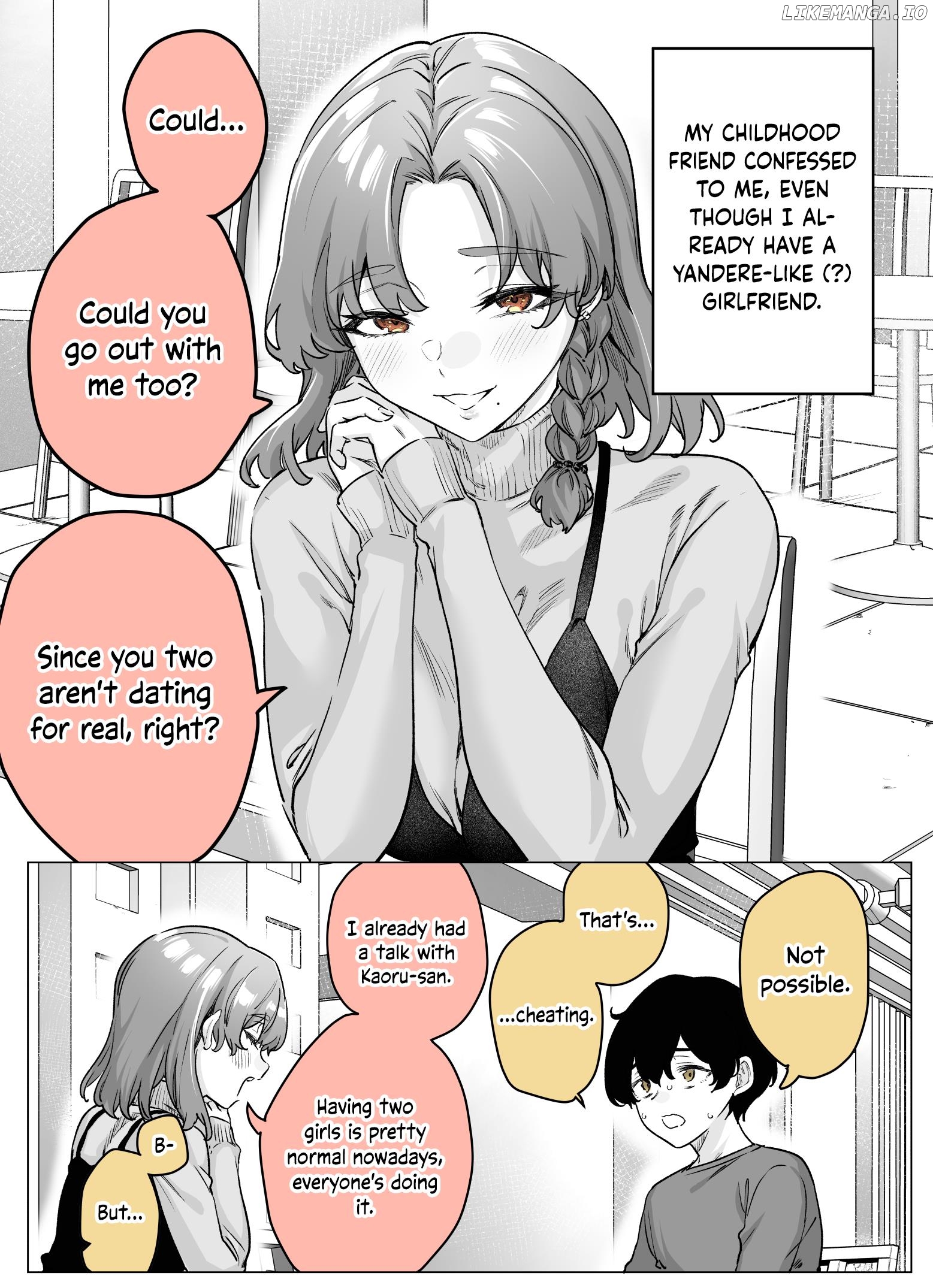 I Thought She Was a Yandere, but Apparently She’s Even Worse Chapter 36 - page 1