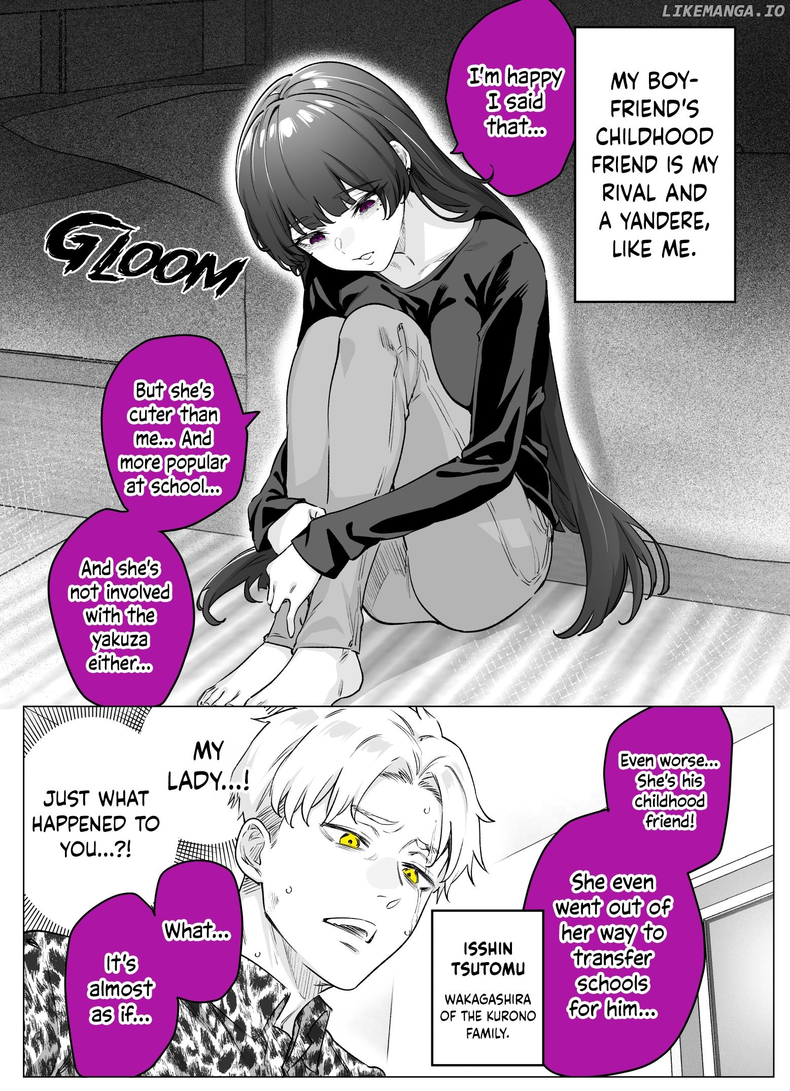 I Thought She Was a Yandere, but Apparently She’s Even Worse Chapter 39 - page 1