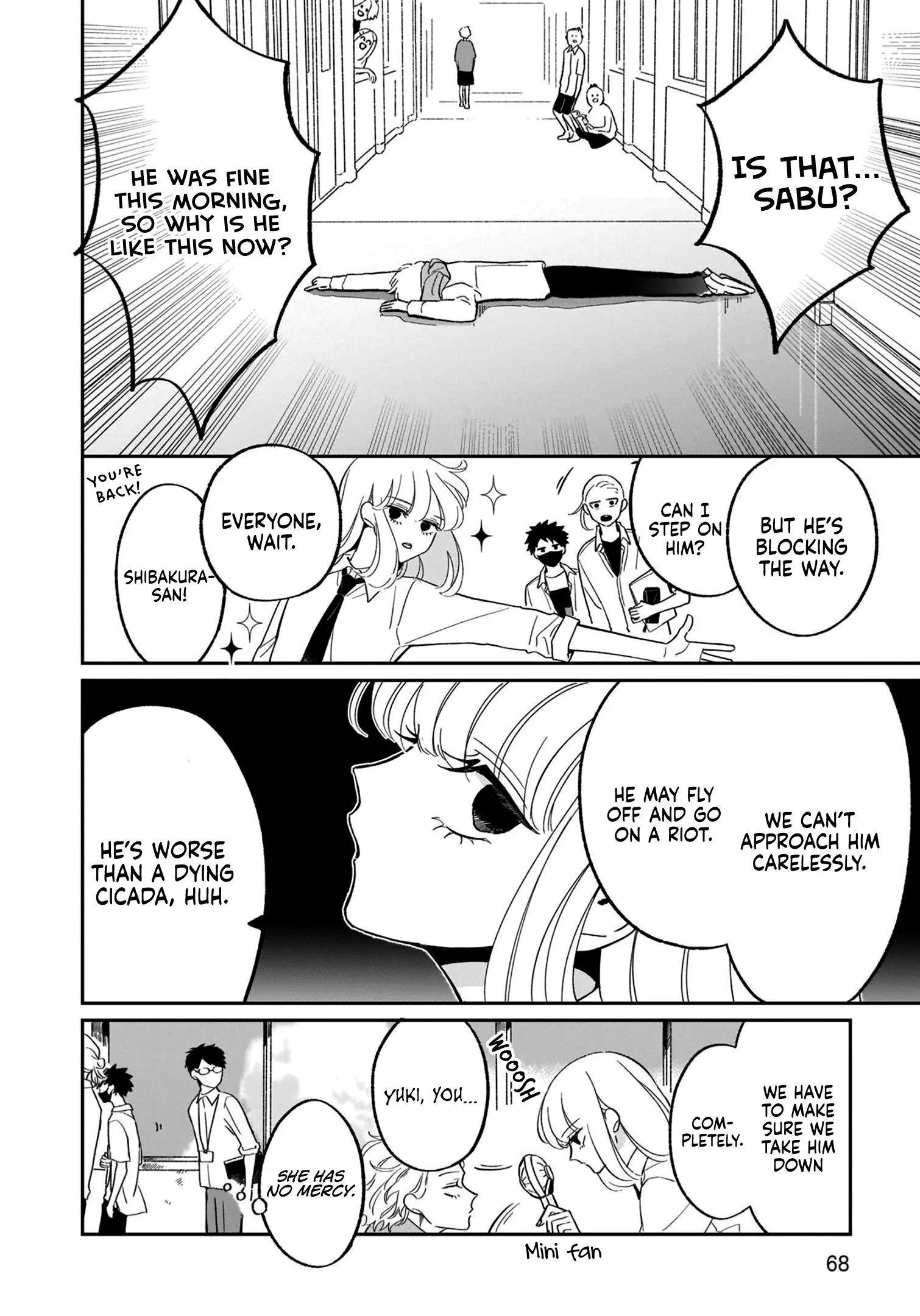 A Boy Sensitive to Cold & a Hard-boiled Girl Chapter 13 - page 11