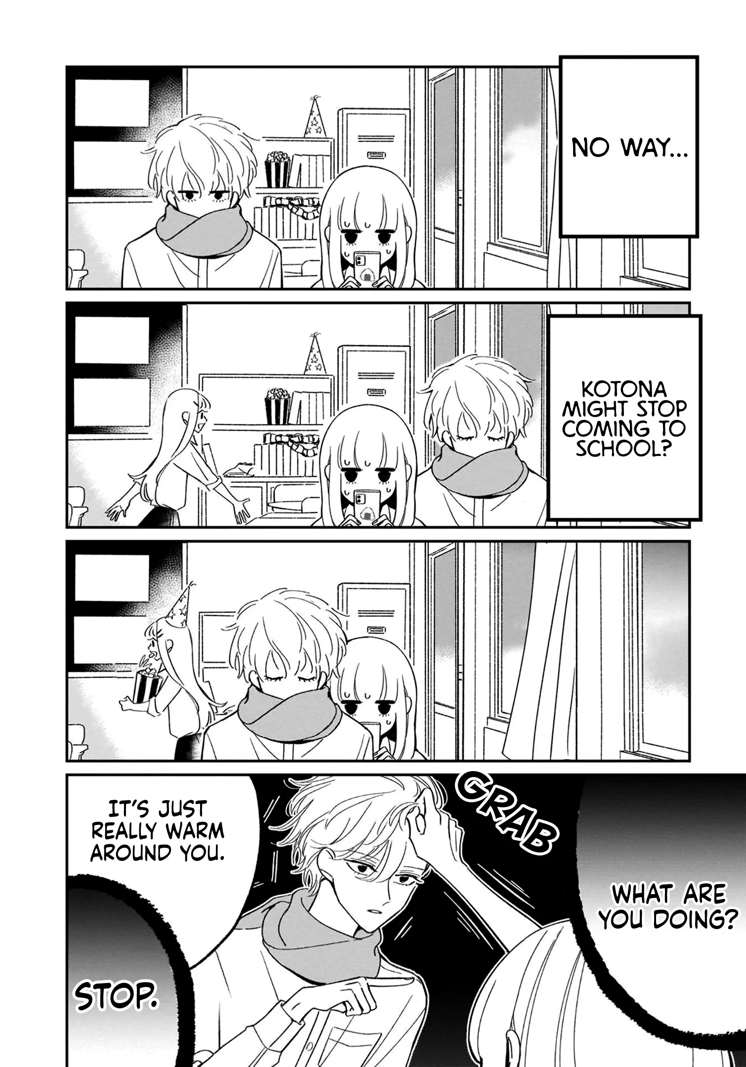 A Boy Sensitive to Cold & a Hard-boiled Girl Chapter 13 - page 13