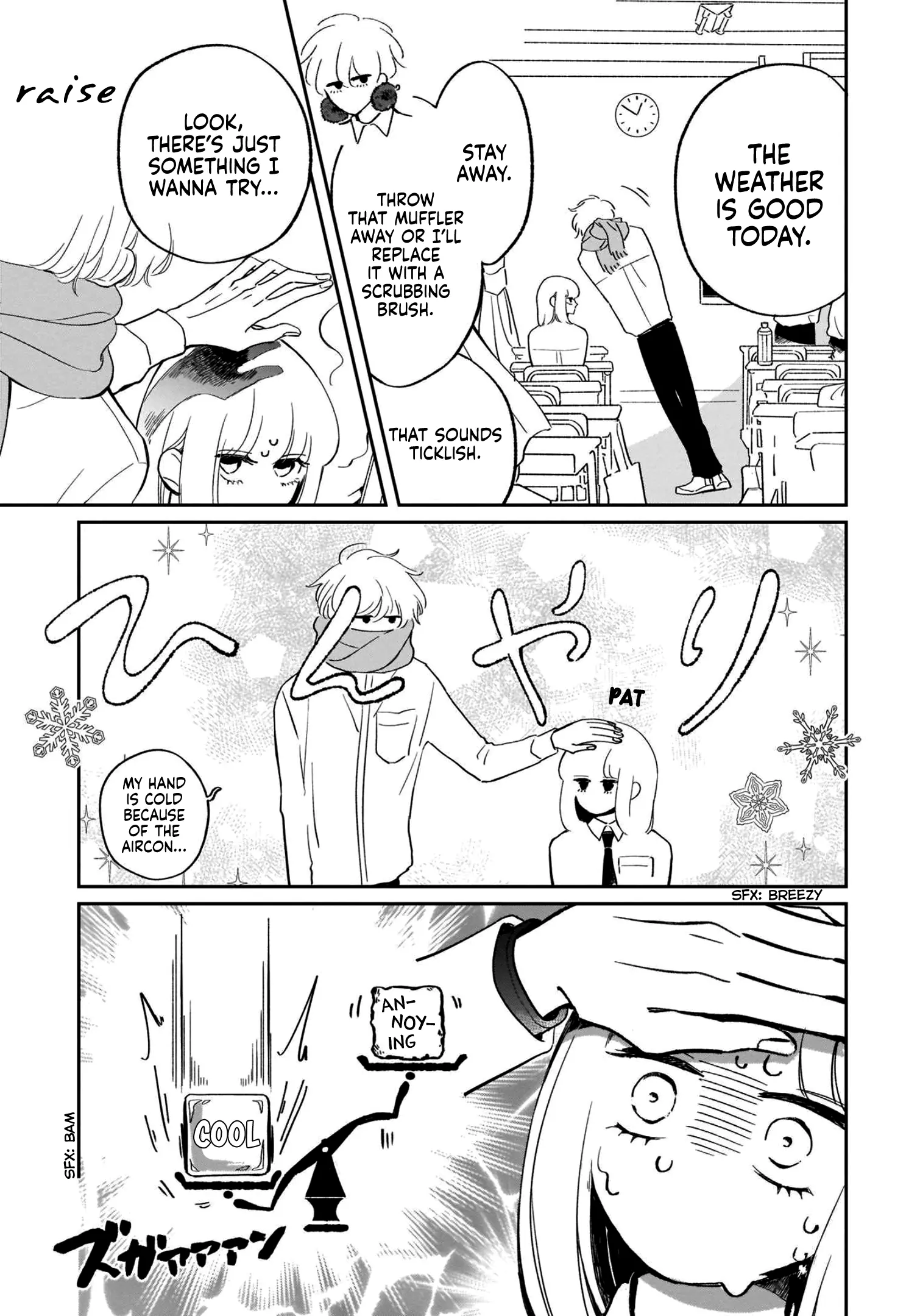 A Boy Sensitive to Cold & a Hard-boiled Girl Chapter 13 - page 14