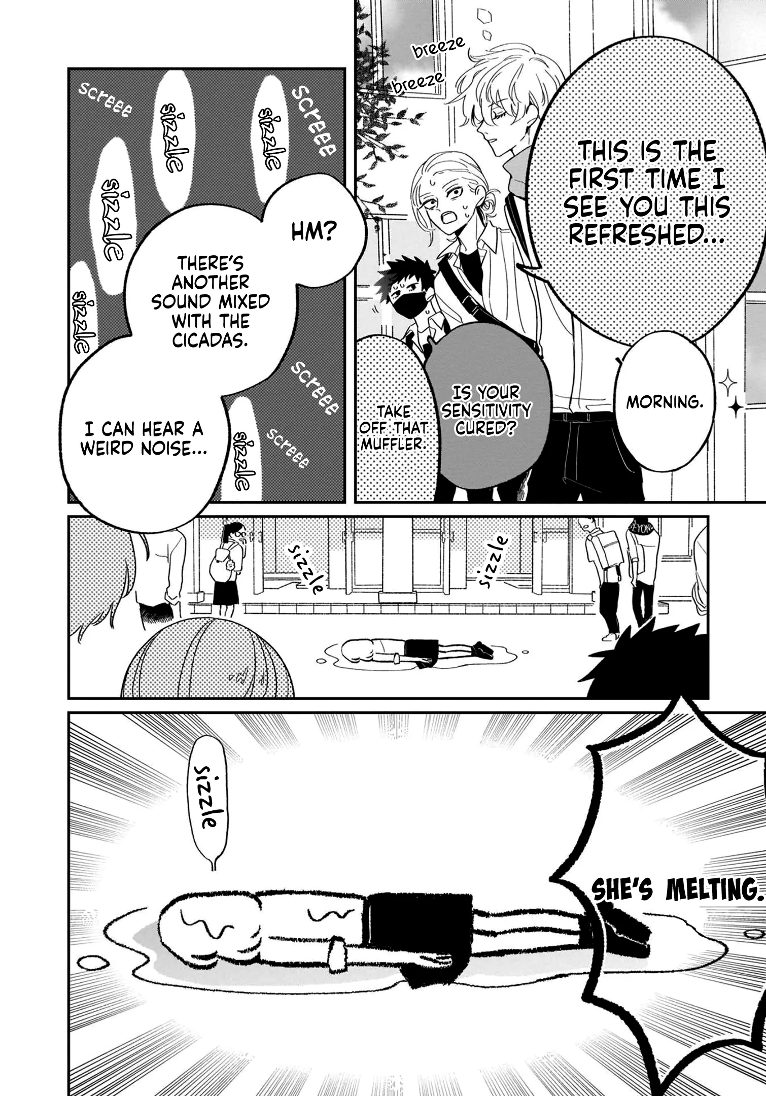 A Boy Sensitive to Cold & a Hard-boiled Girl Chapter 13 - page 7