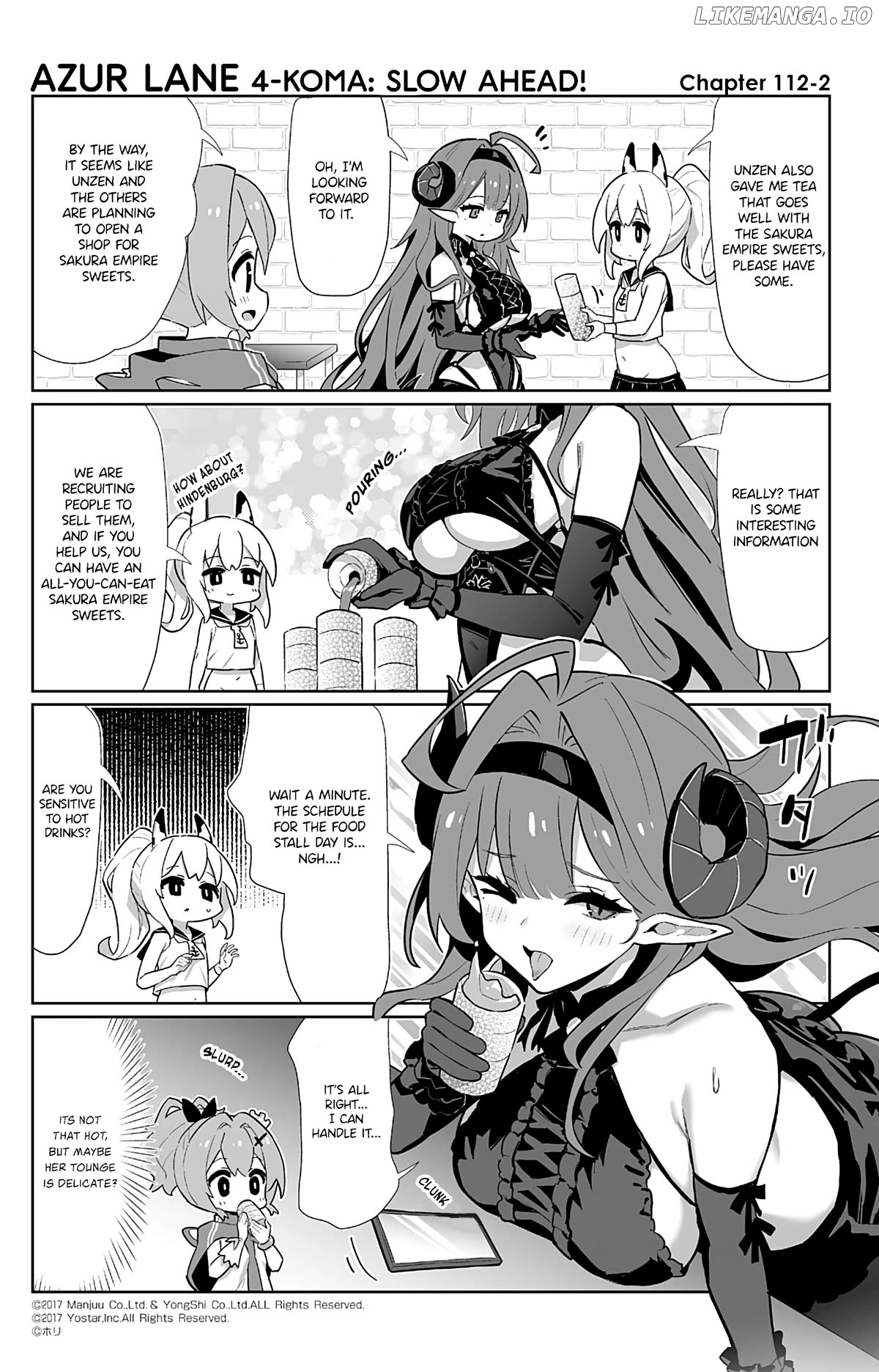 Azur Lane 4-Koma: Slow Ahead Chapter 112 - page 2