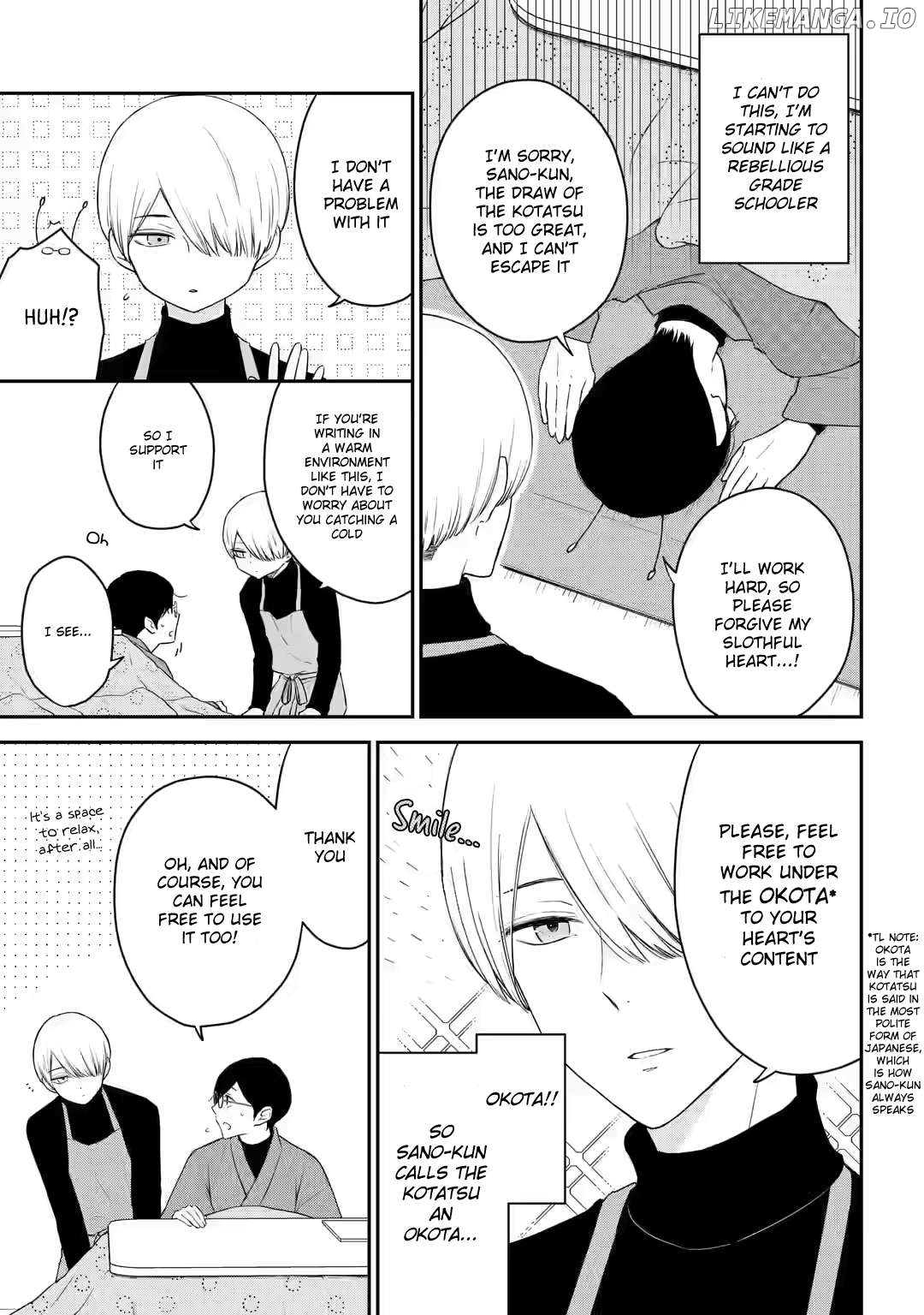 My Housemate Sano-kun Is Just My Editor Chapter 20 - page 5