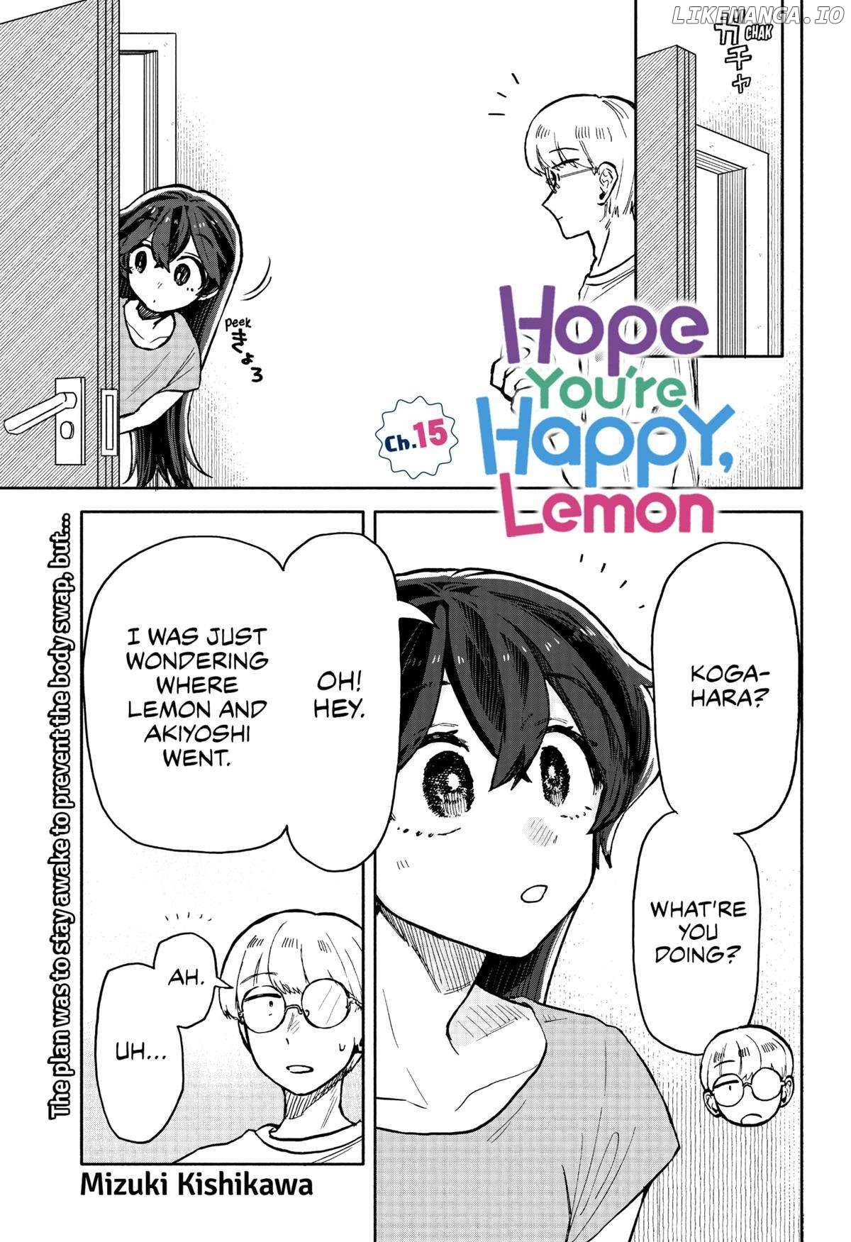 Hope You're Happy, Lemon Chapter 15 - page 1