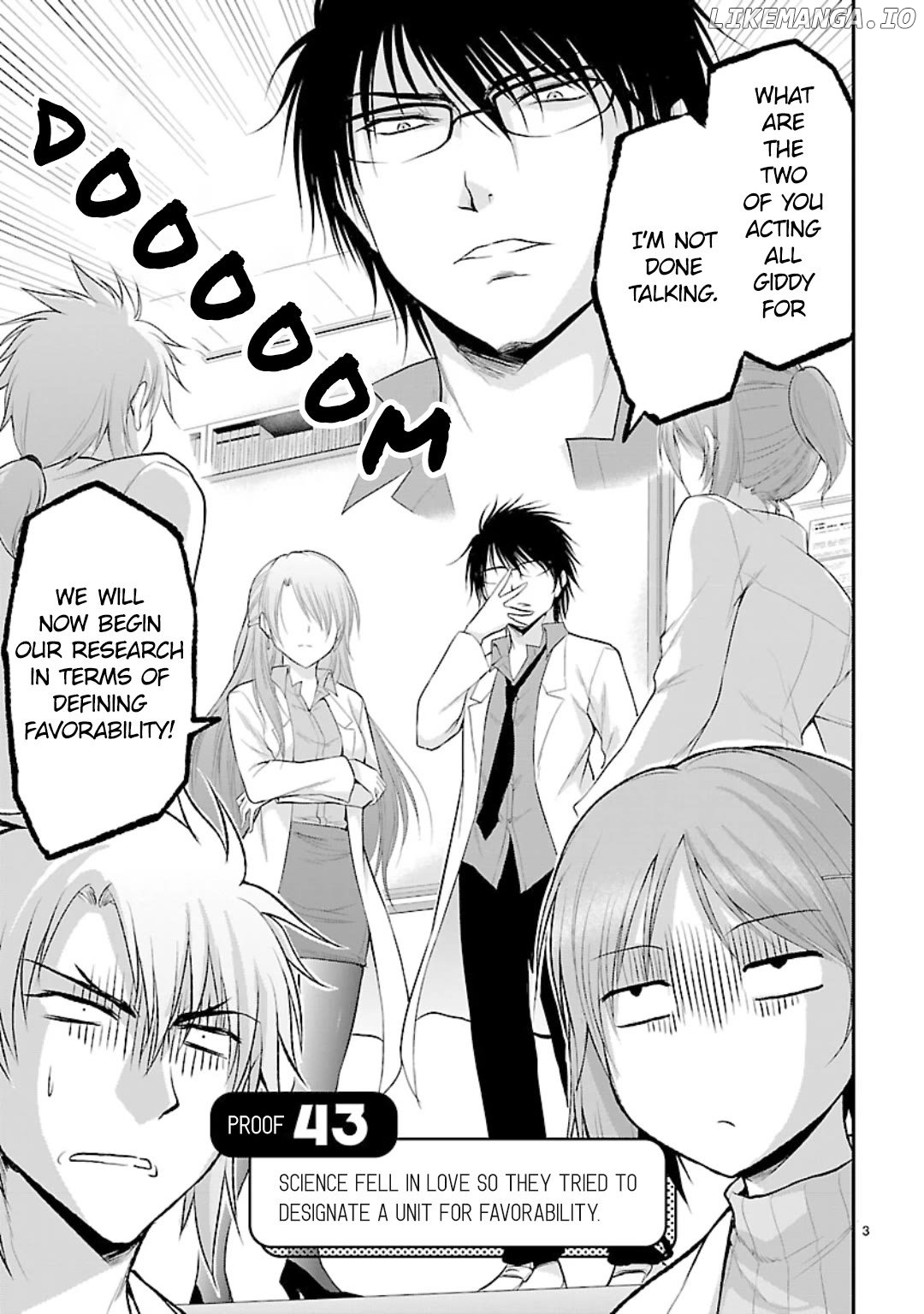 Rike ga Koi ni Ochita no de Shoumeishitemita Chapter 43 - page 3