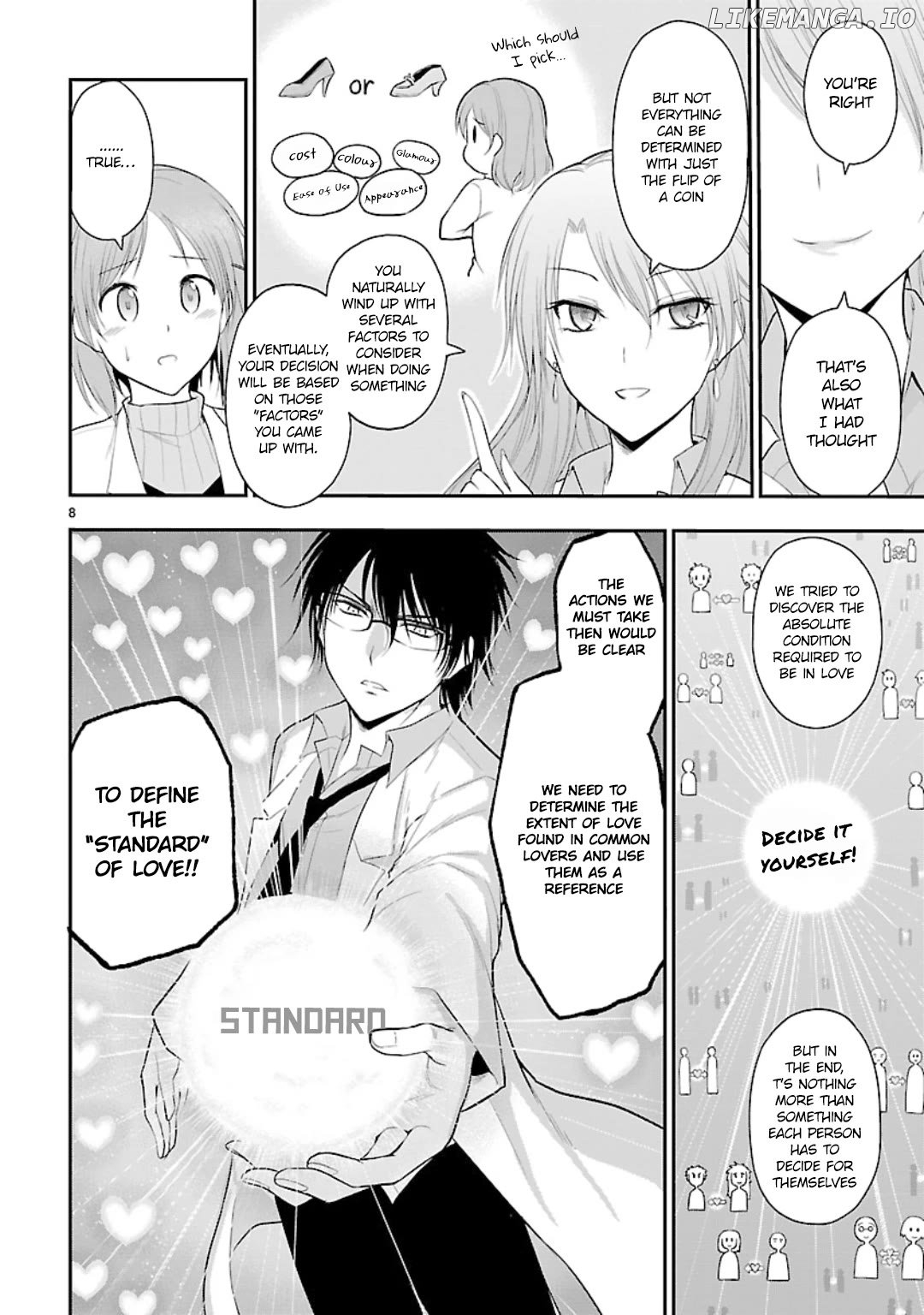 Rike ga Koi ni Ochita no de Shoumeishitemita Chapter 43 - page 8