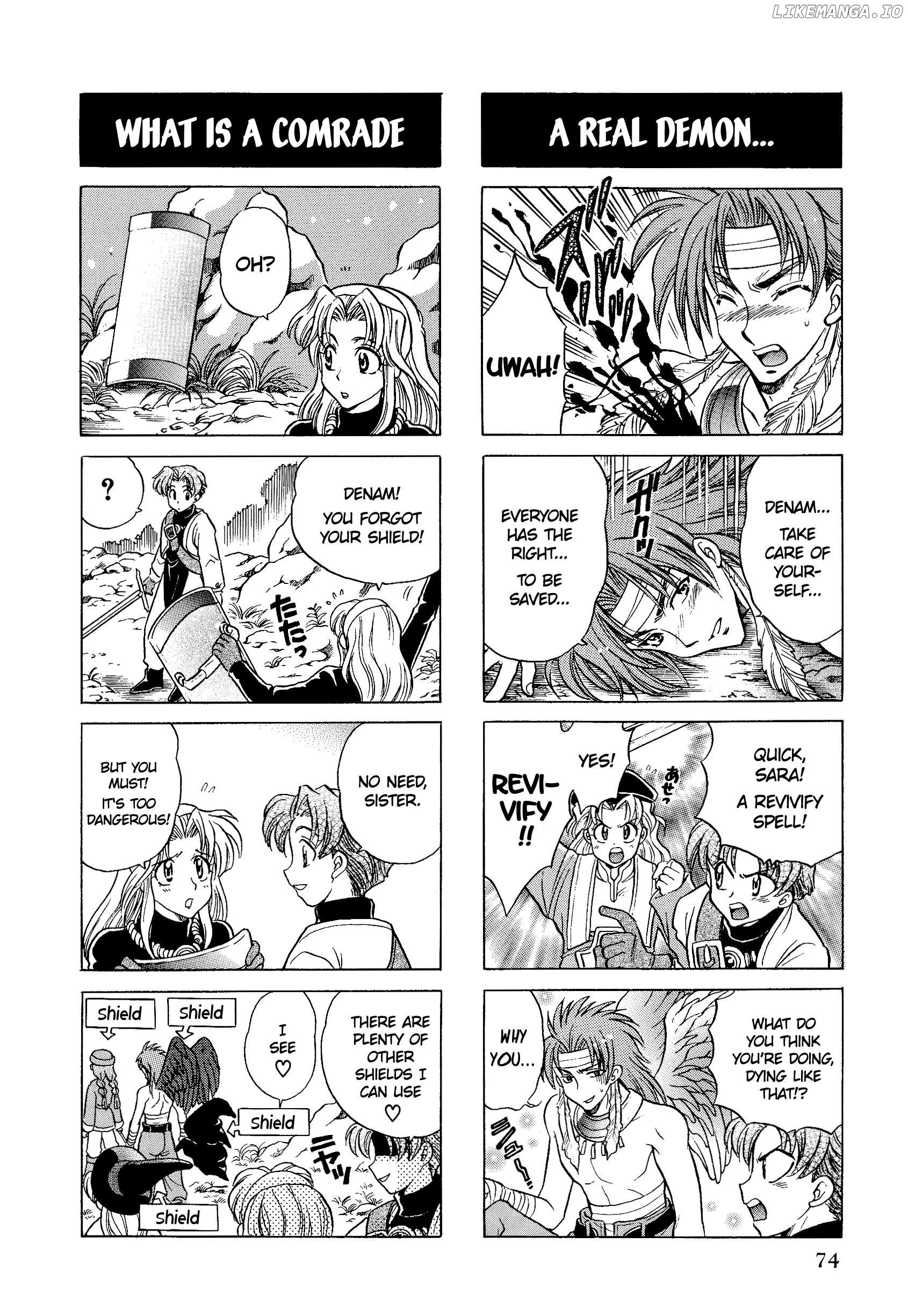 Tactics Ogre: Let Us Cling Together 4-koma Kings Chapter 11 - page 3