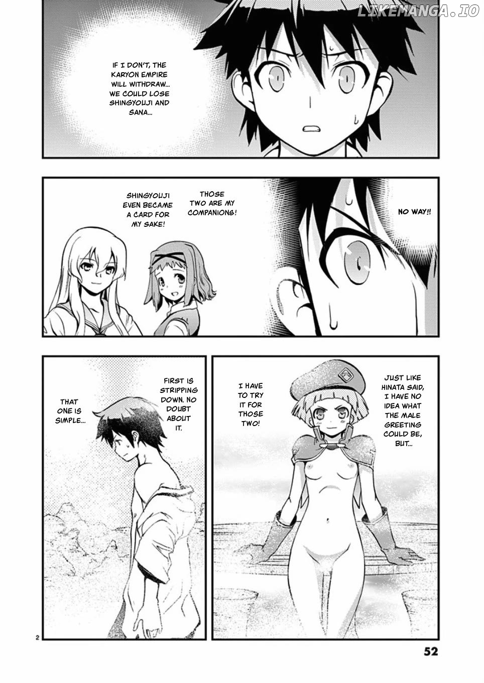 Card Girl! Maiden Summoning Undressing Wars Chapter 39 - page 2