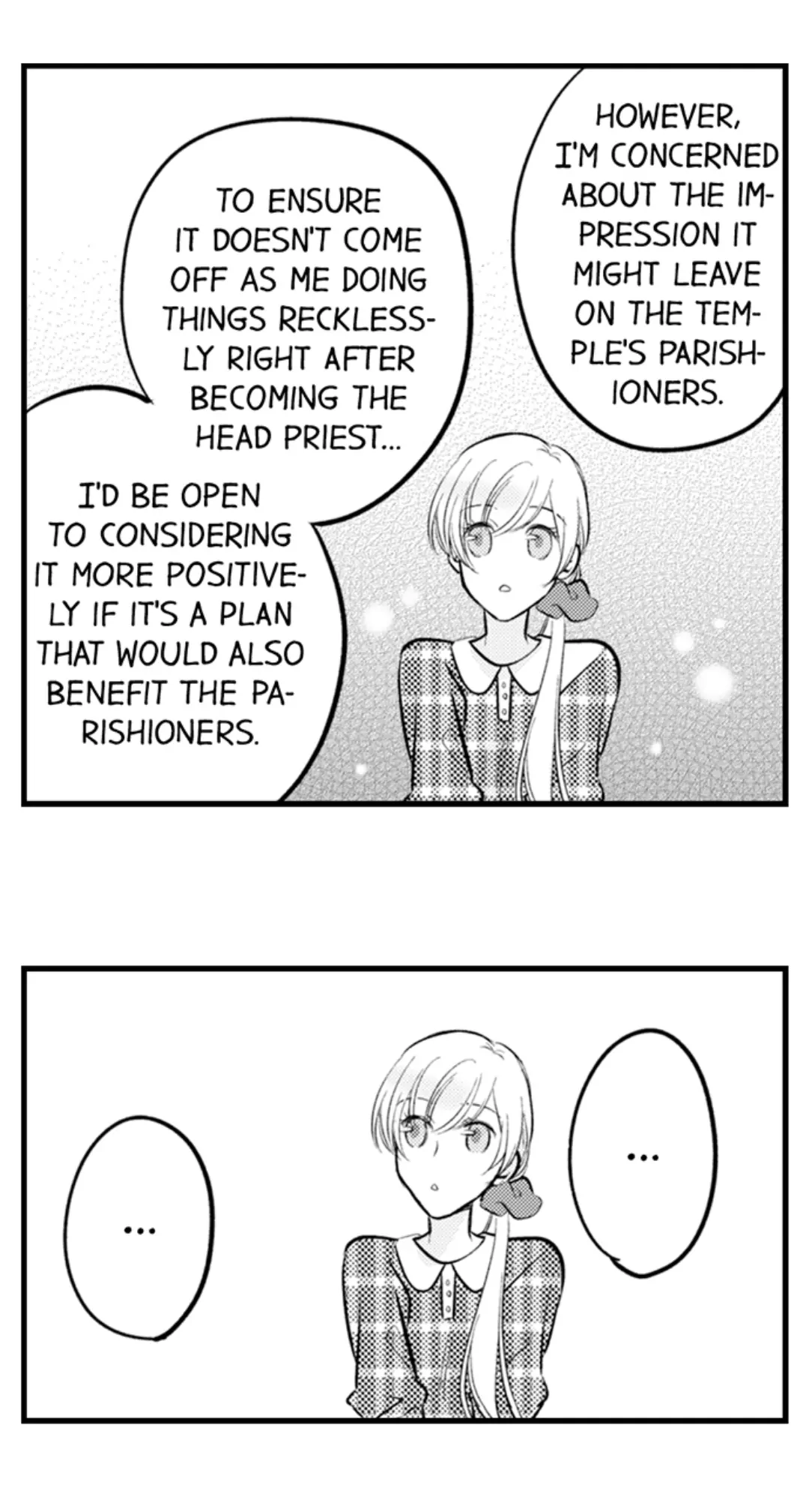 On A Lustful Night Mingling With A Priest Chapter 163 - page 32