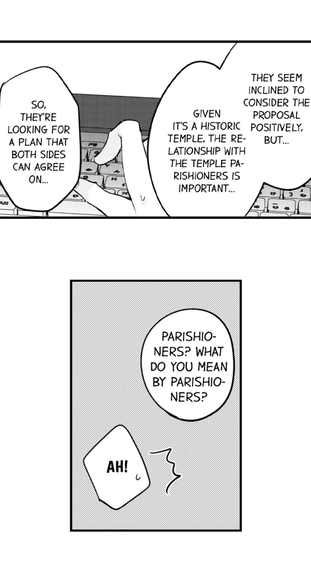 On A Lustful Night Mingling With A Priest Chapter 164 - page 10
