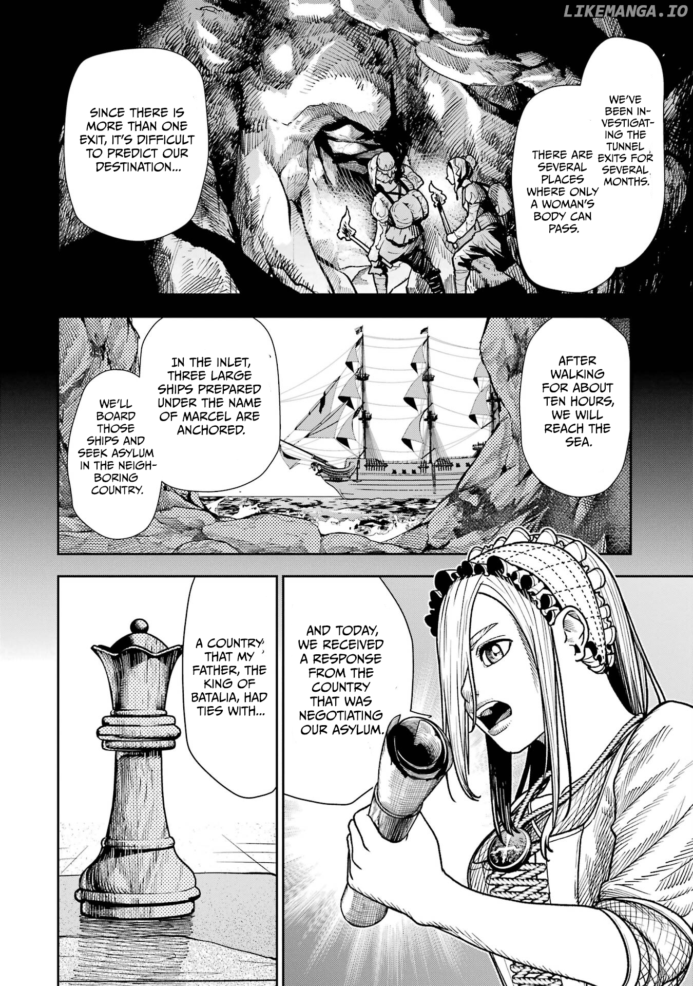 Blood-Crawling Princess Of A Ruined Country Chapter 3 - page 23