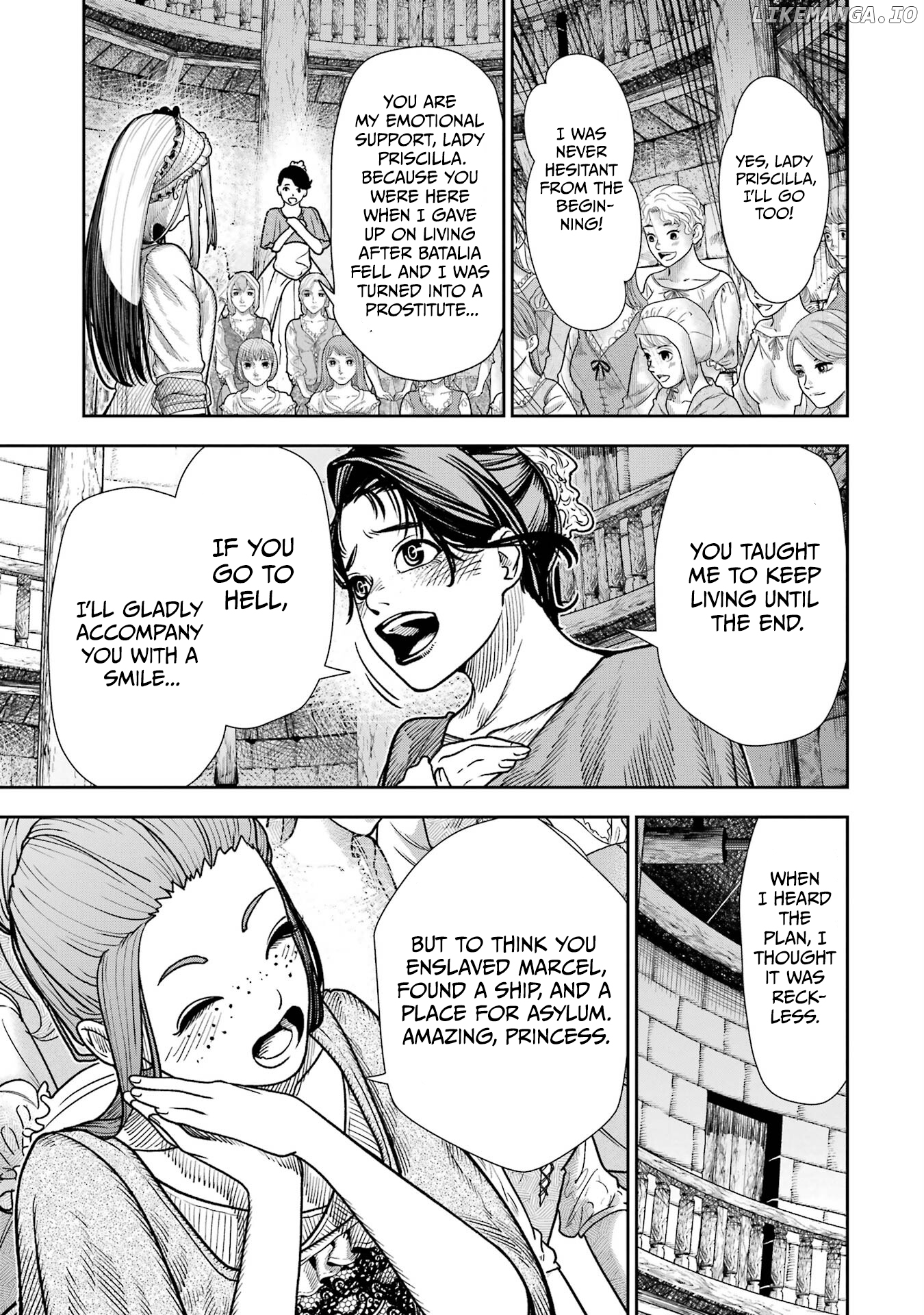 Blood-Crawling Princess Of A Ruined Country Chapter 3 - page 34