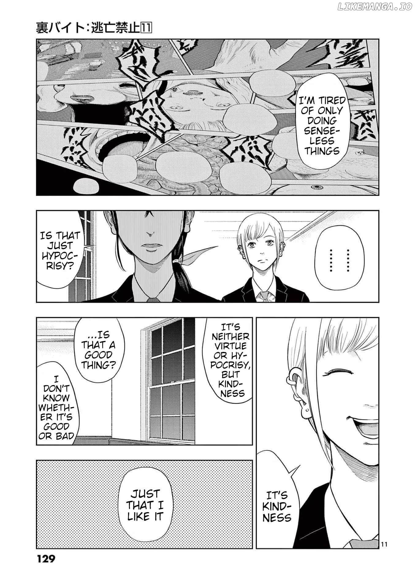 Ura Baito: Toubou Kinshi Chapter 127 - page 11