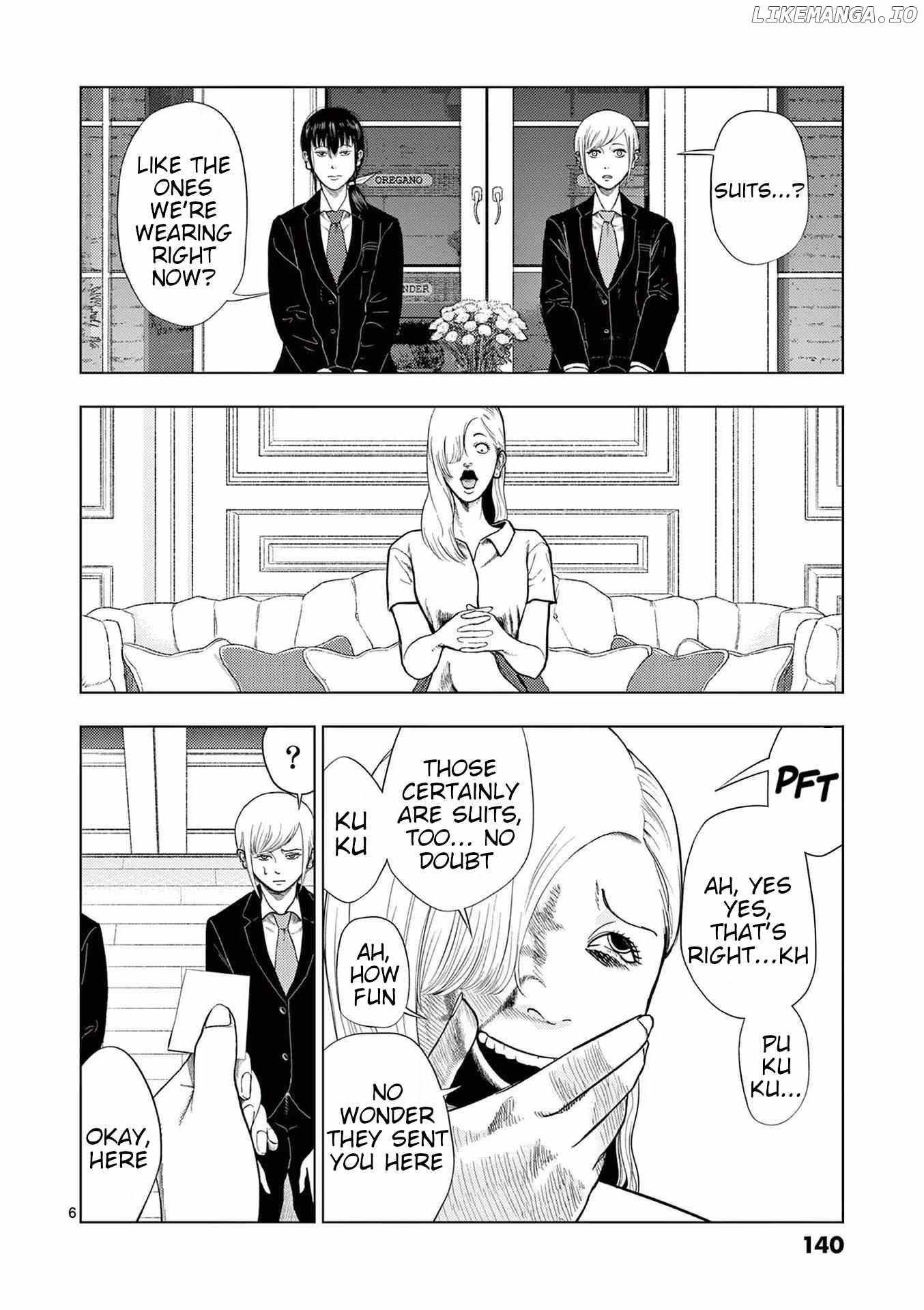 Ura Baito: Toubou Kinshi Chapter 128 - page 6