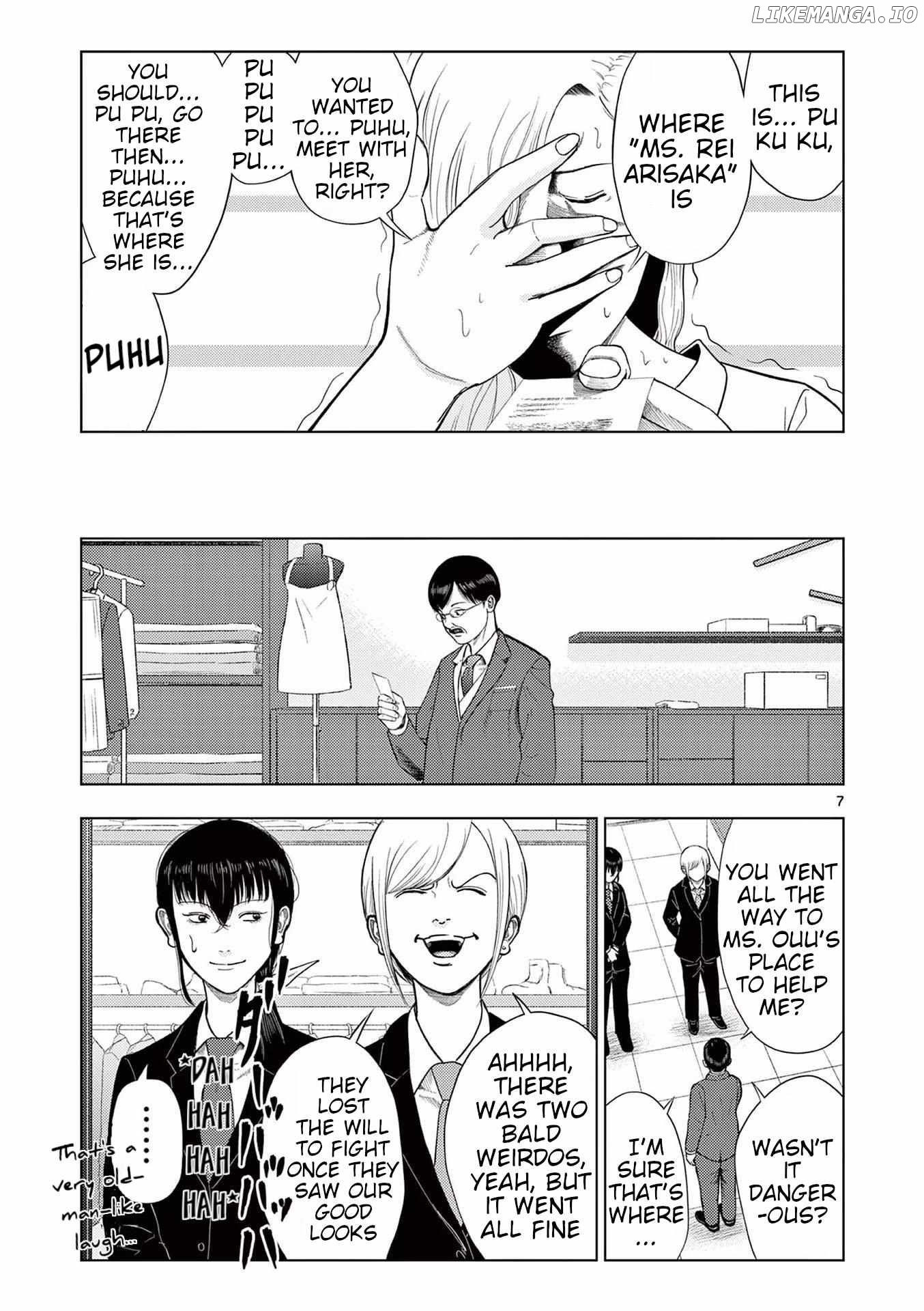 Ura Baito: Toubou Kinshi Chapter 128 - page 7