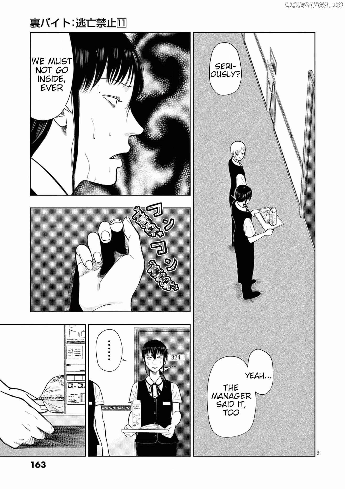 Ura Baito: Toubou Kinshi Chapter 129 - page 9