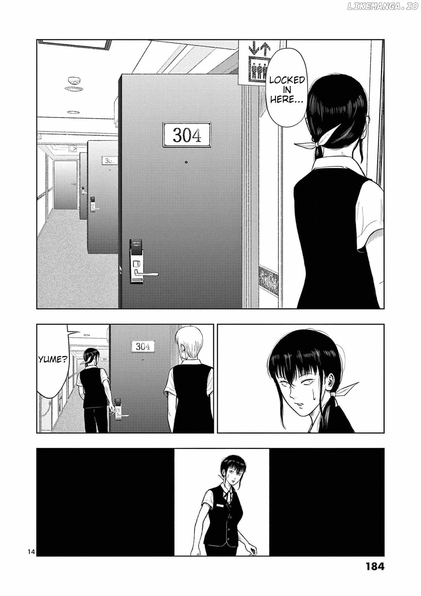 Ura Baito: Toubou Kinshi Chapter 130 - page 14