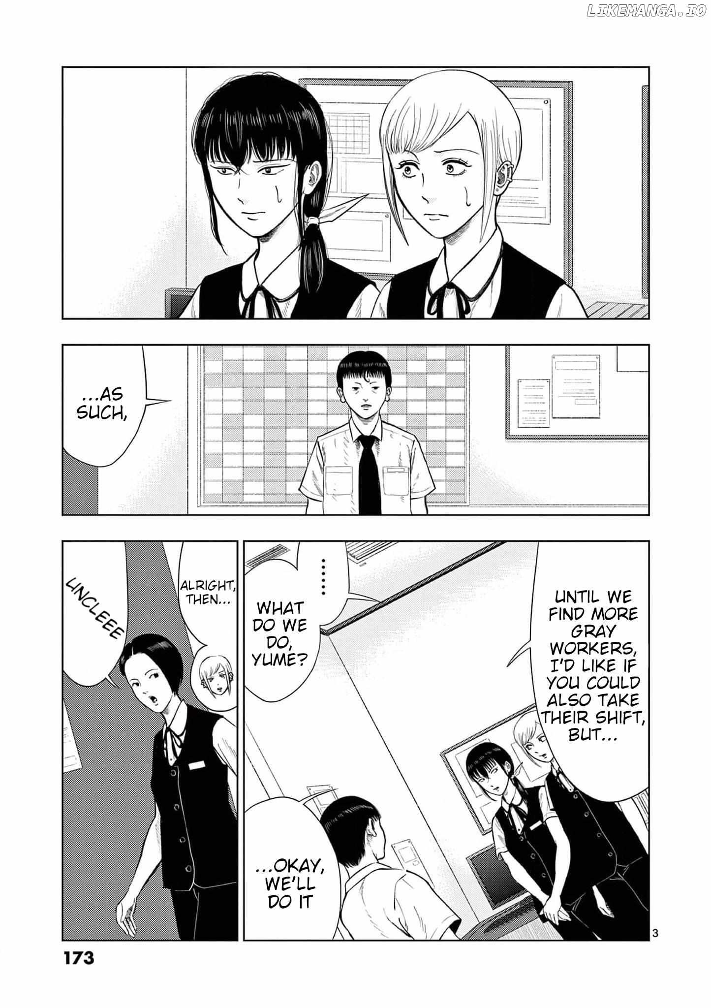 Ura Baito: Toubou Kinshi Chapter 130 - page 3