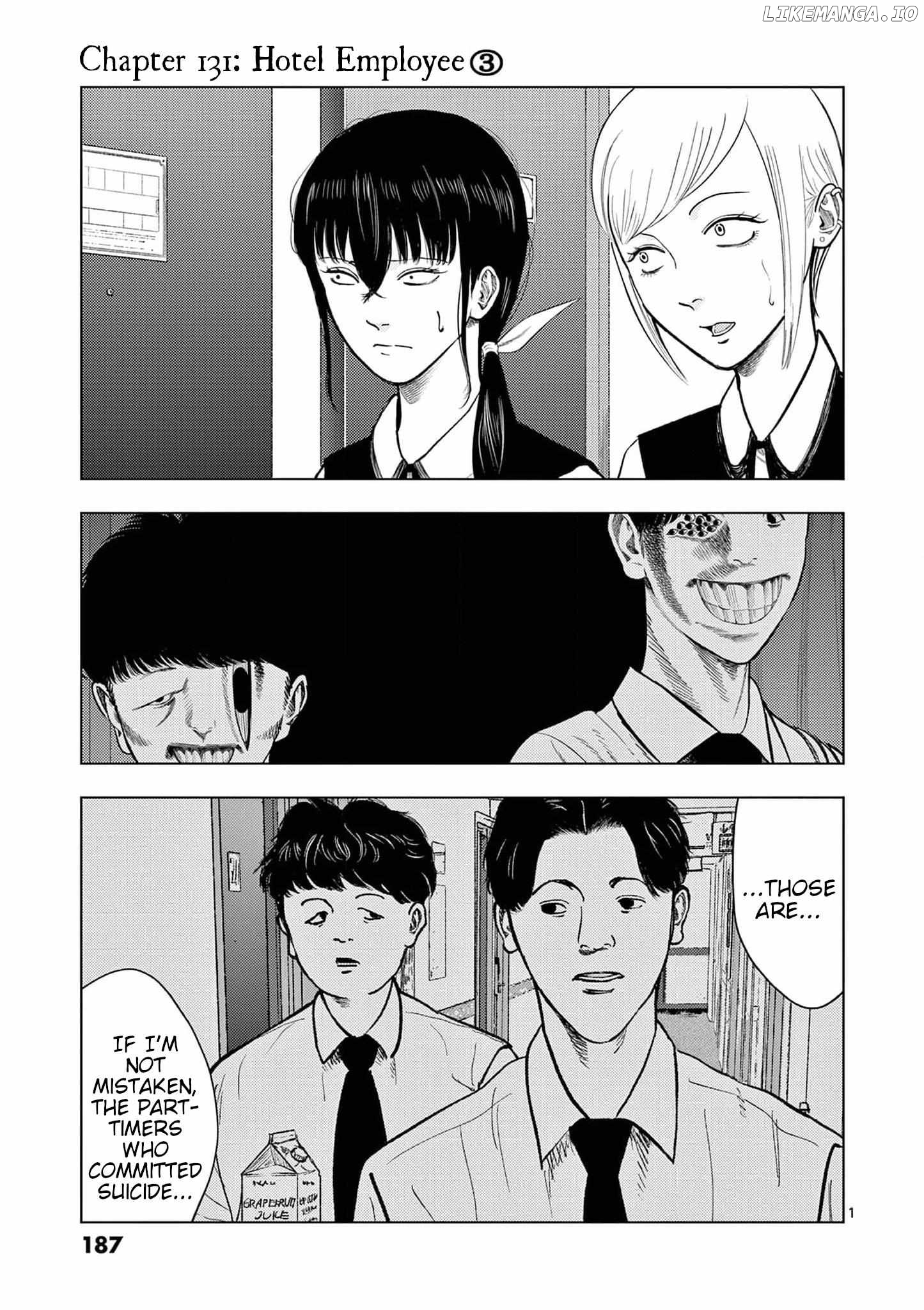 Ura Baito: Toubou Kinshi Chapter 131 - page 1