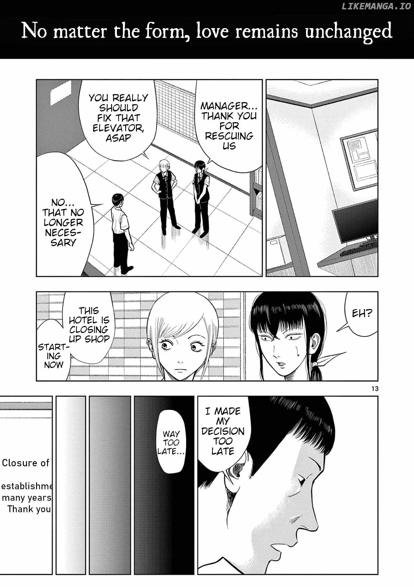 Ura Baito: Toubou Kinshi Chapter 131 - page 13