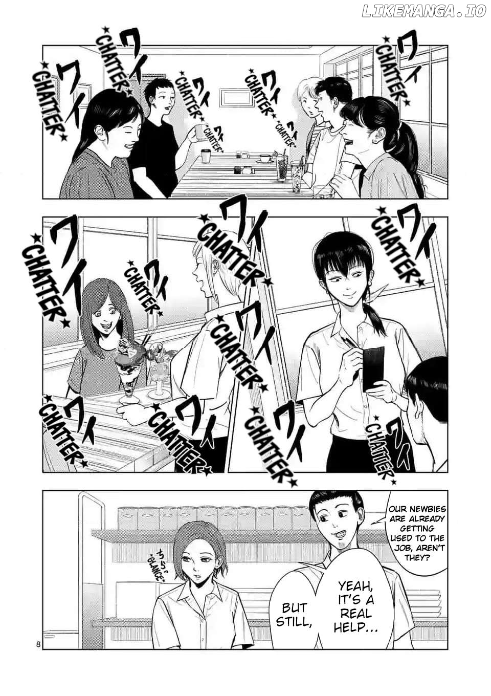 Ura Baito: Toubou Kinshi Chapter 135 - page 8