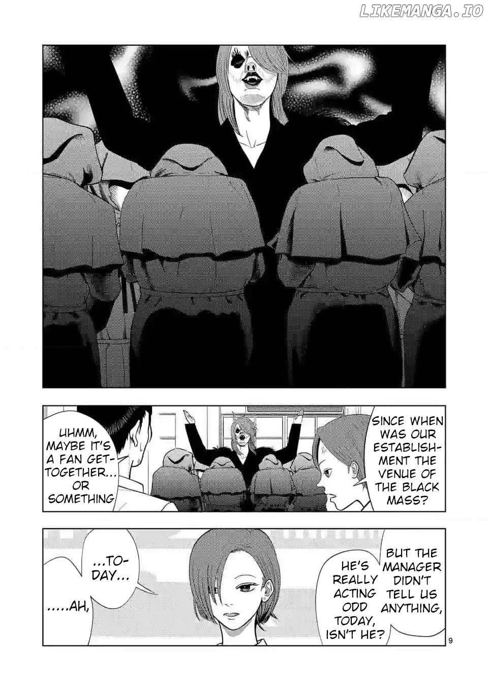 Ura Baito: Toubou Kinshi Chapter 135 - page 9