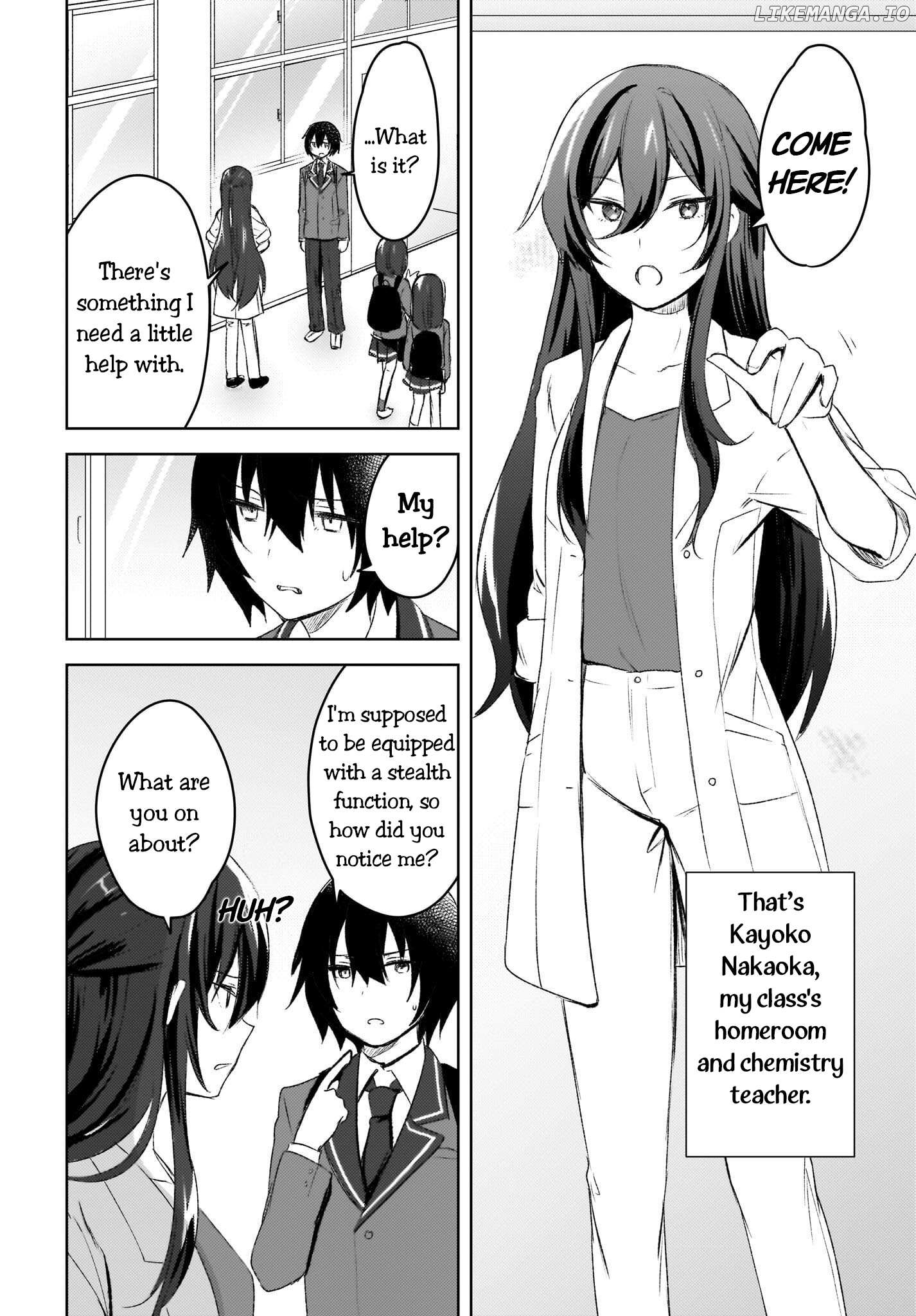 The Gal Sitting Behind Me Likes Me -Maybe I'm Screwed Already- Chapter 4 - page 2