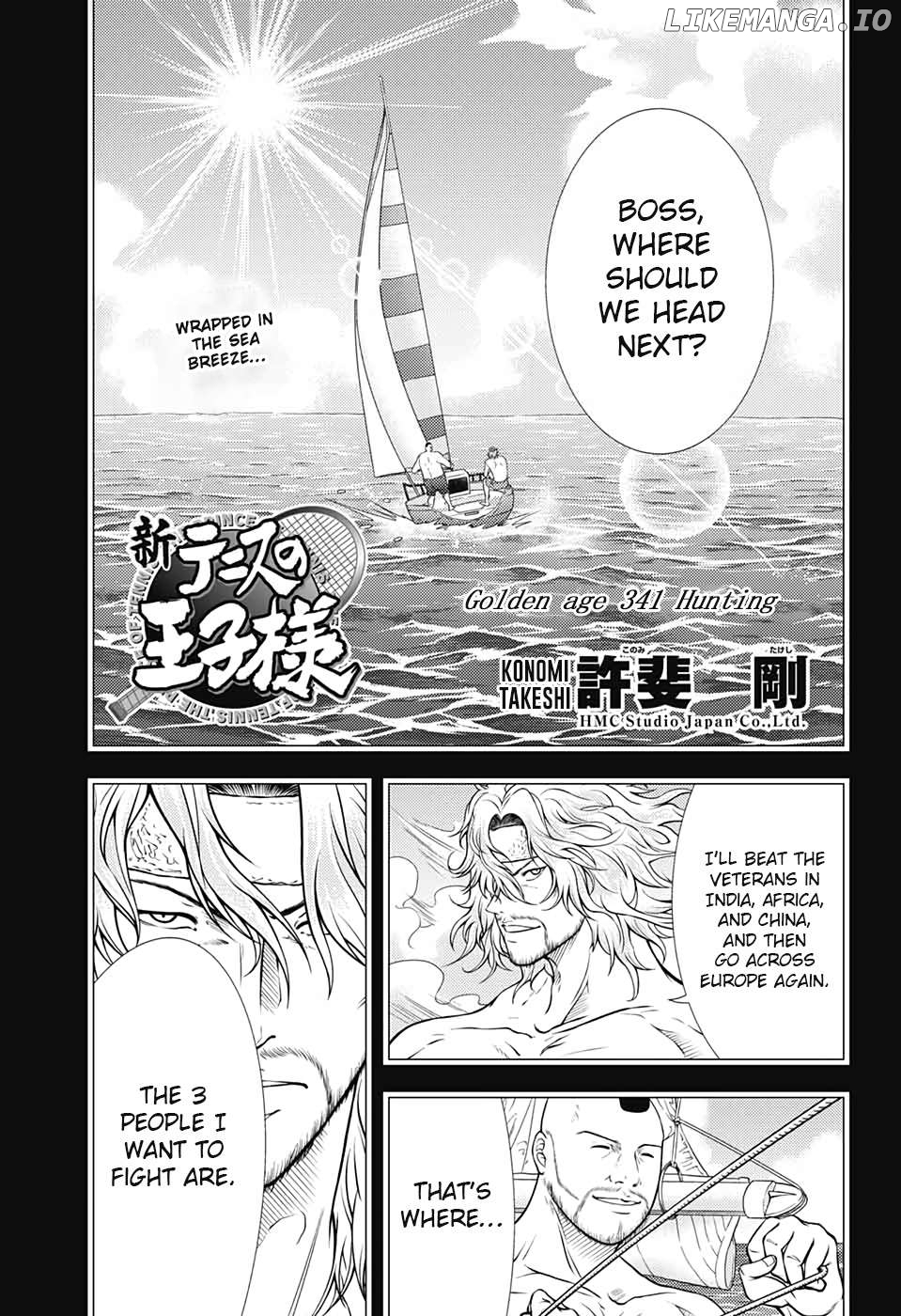 New Prince of Tennis Chapter 341 - page 1