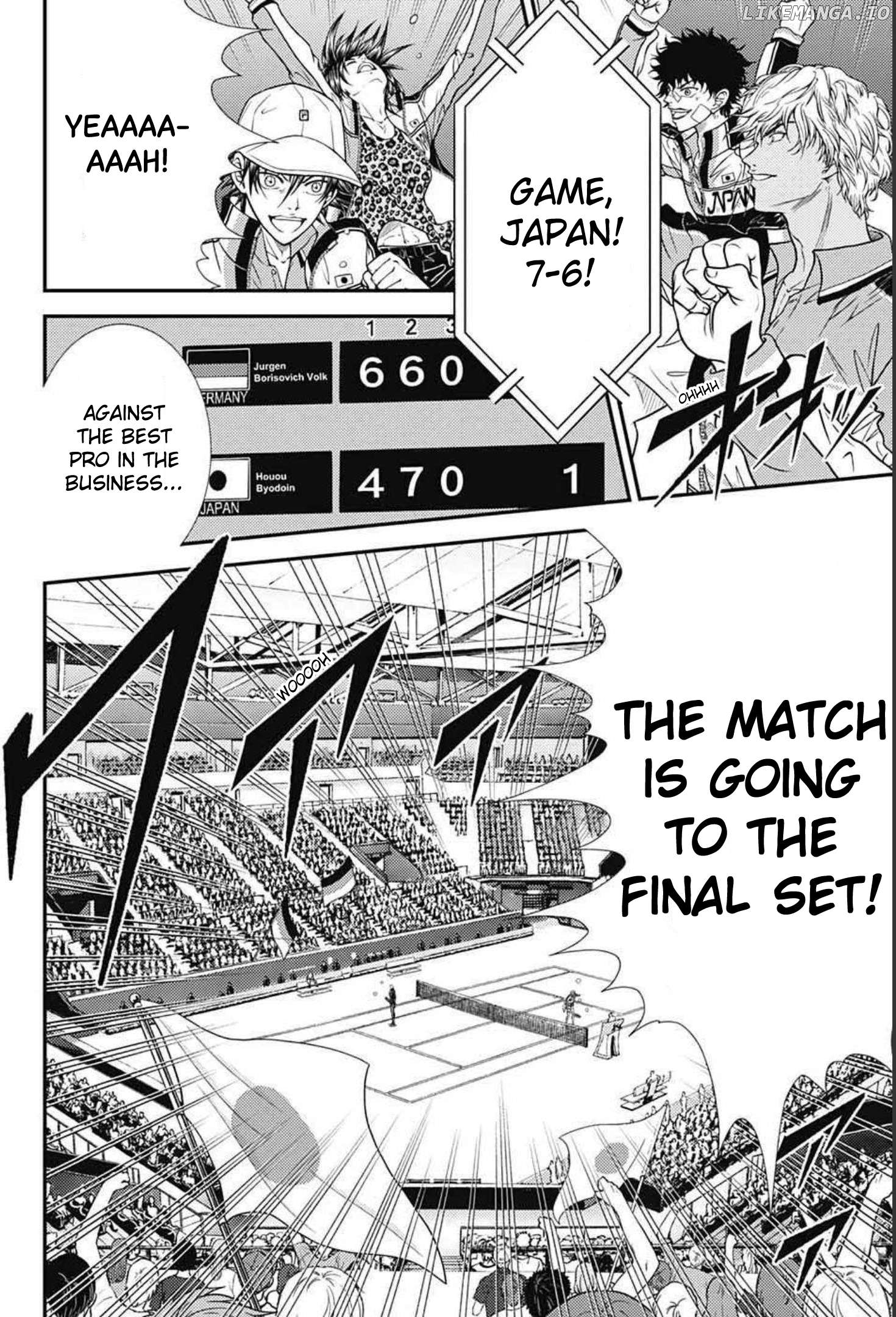 New Prince of Tennis Chapter 349 - page 6