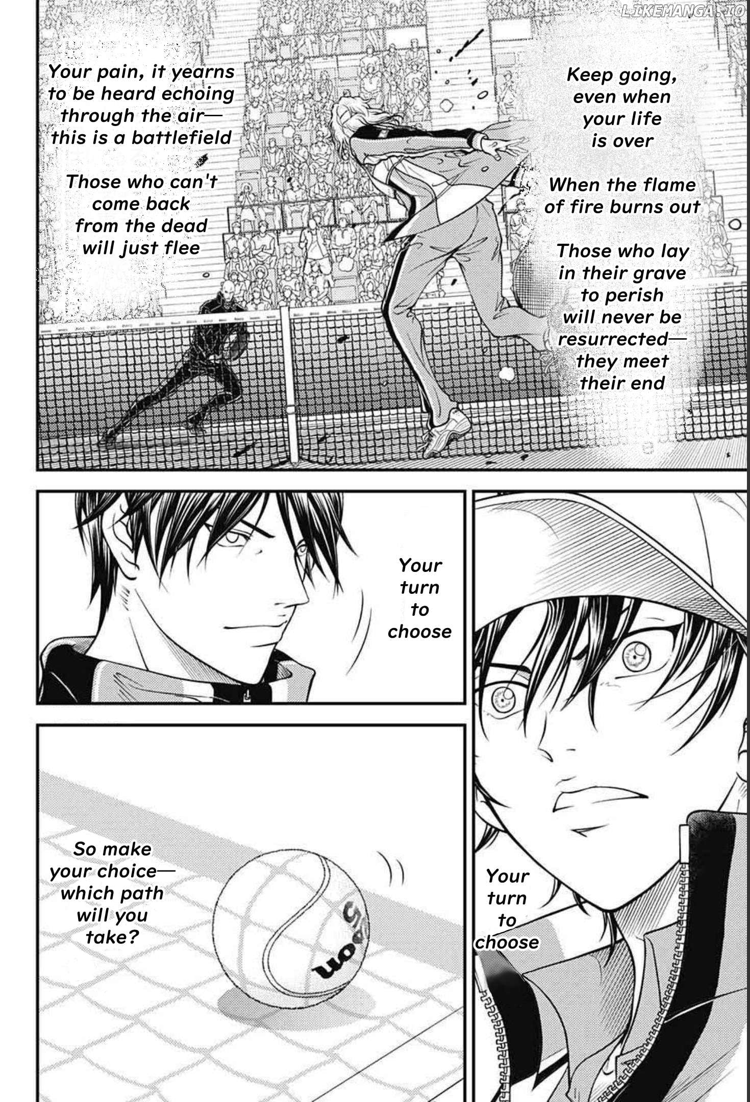 New Prince of Tennis Chapter 350 - page 10
