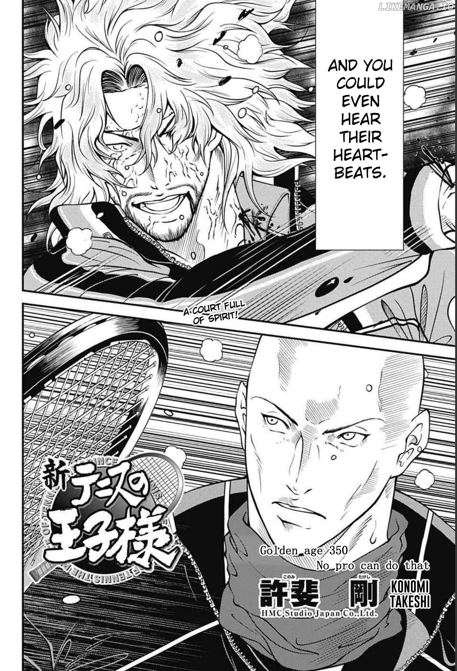 New Prince of Tennis Chapter 350 - page 2