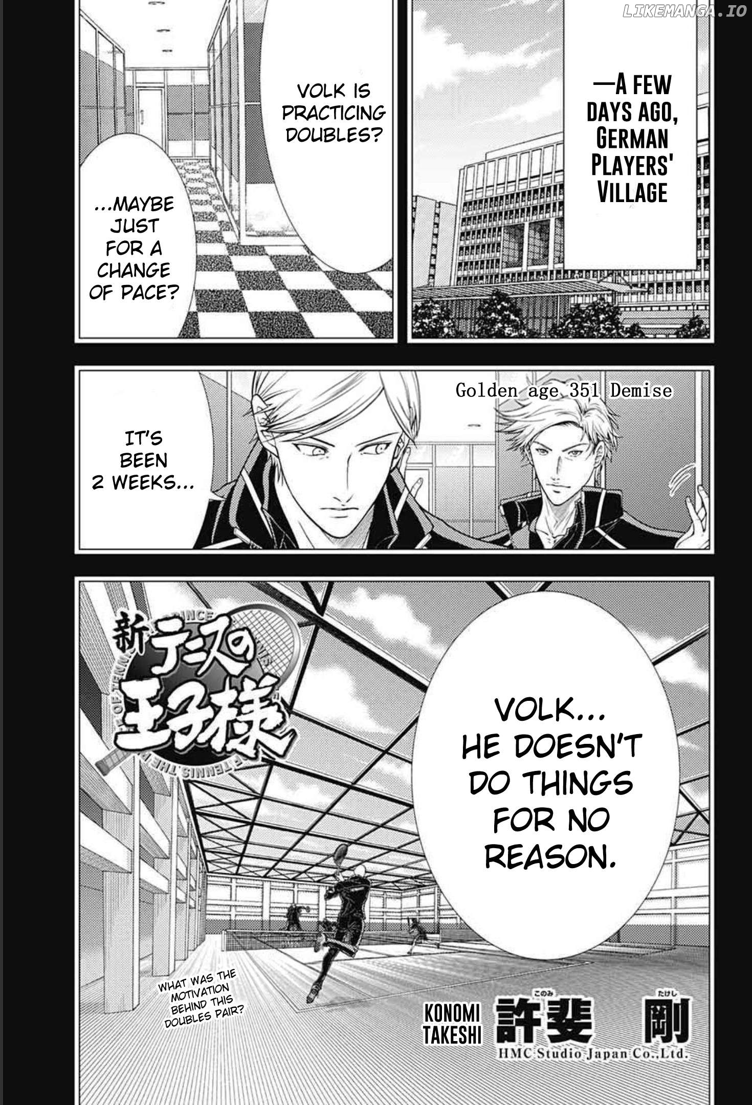 New Prince of Tennis Chapter 351 - page 1
