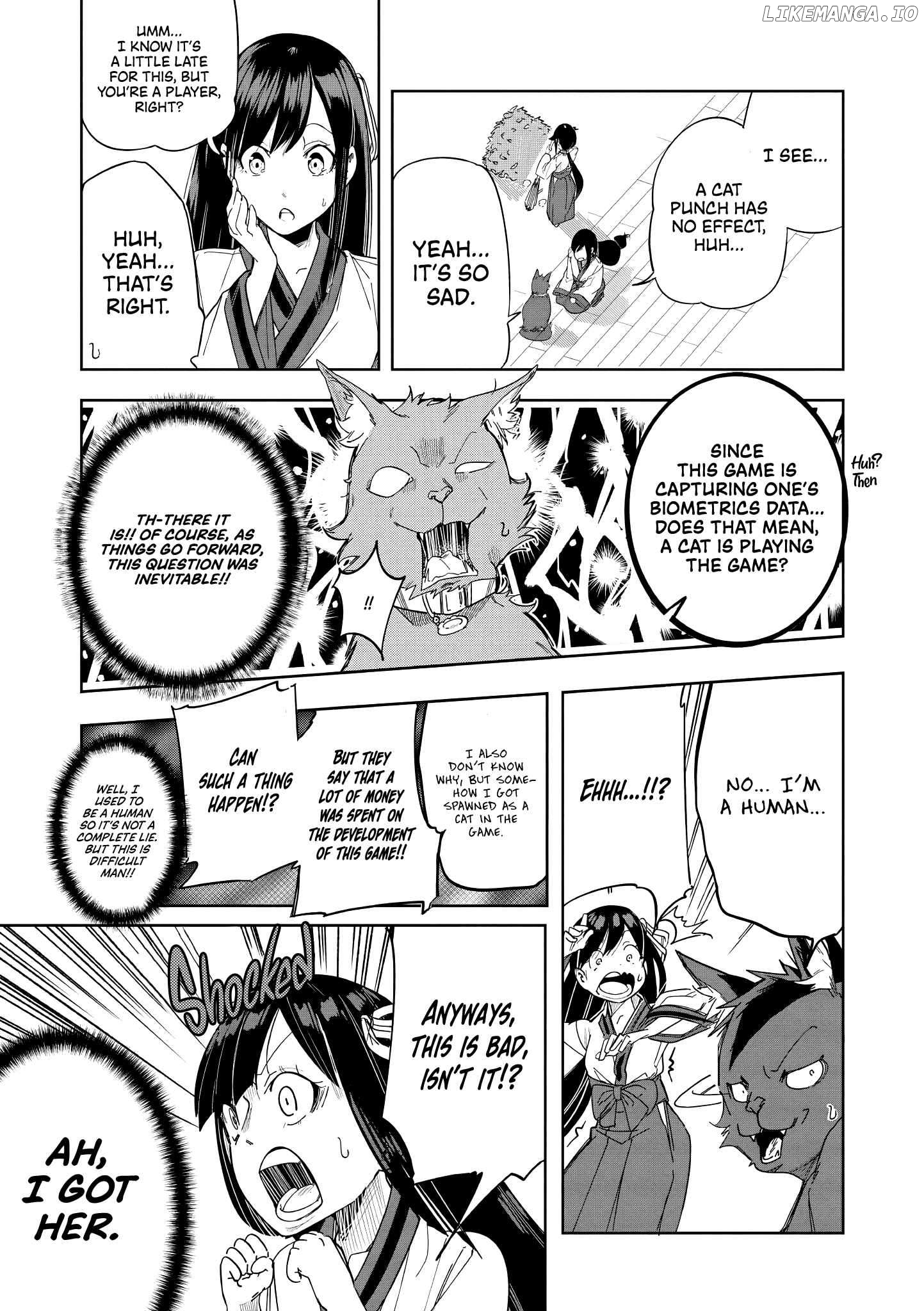 Neko Ni Tenseishita Kedo Hima Nano De Gamer Joshi To Issho Ni Vrmmo Wo Suru Chapter 3 - page 25