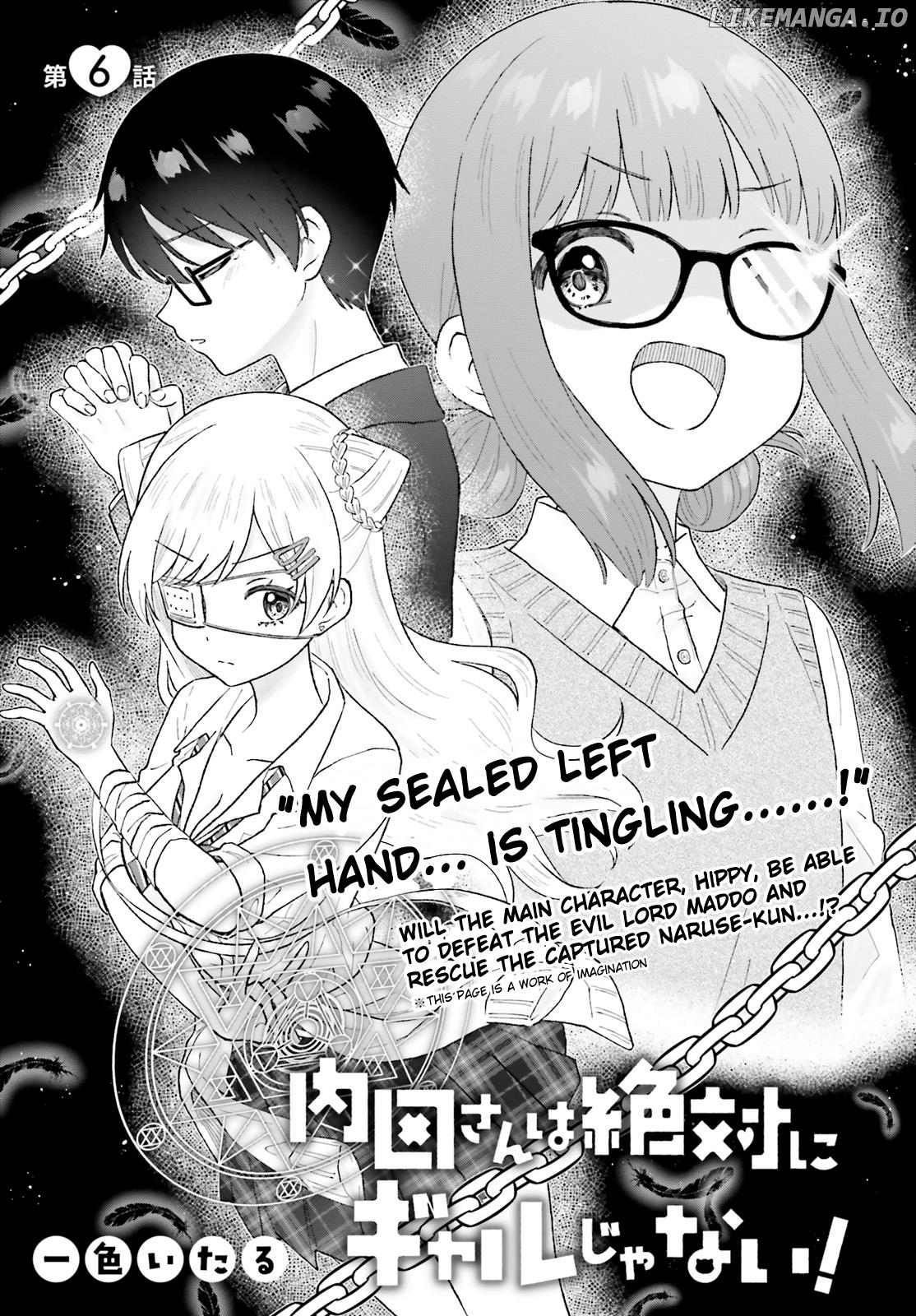 Uchida-San Wa Zettai Ni Gyaru Janai! Chapter 6 - page 1