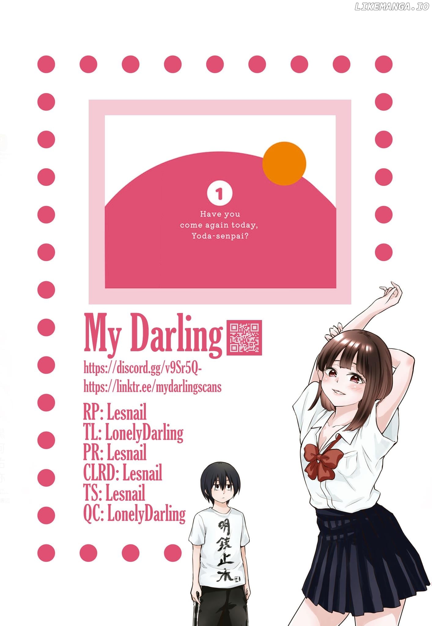 You came again today, Yoda-senpai? Chapter 6 - page 7
