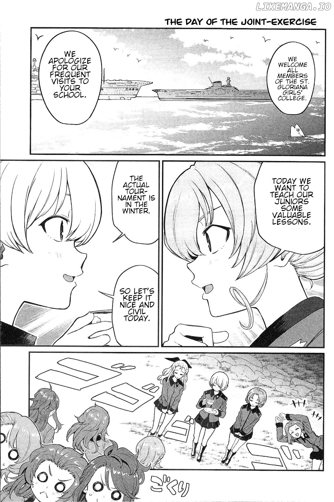 Girls und Panzer: Avanti! Anzio Koukou Chapter 12 - page 13