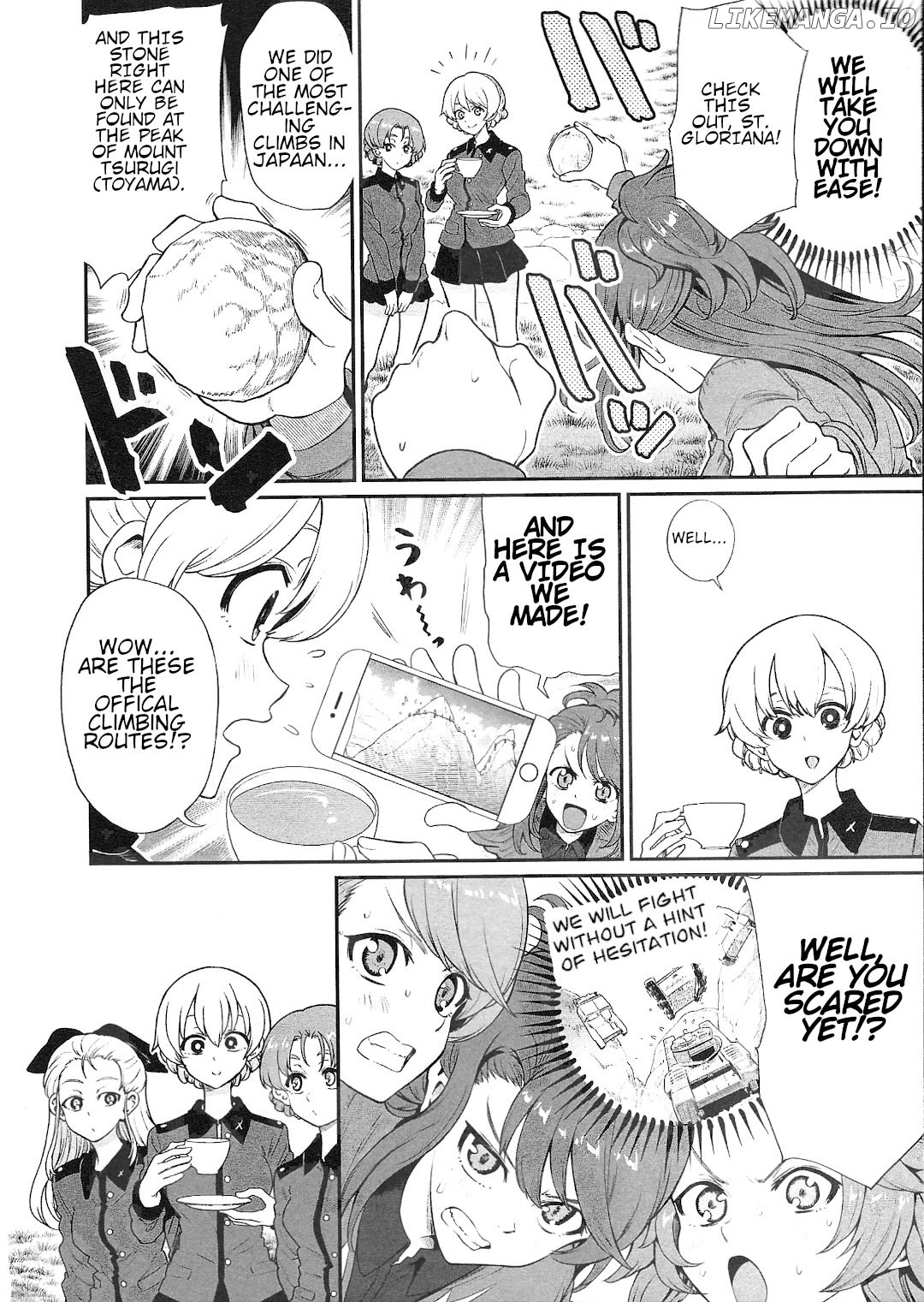 Girls und Panzer: Avanti! Anzio Koukou Chapter 12 - page 14