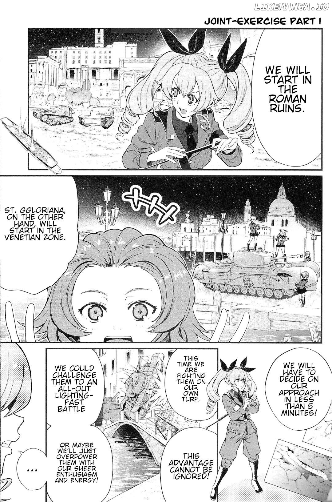 Girls und Panzer: Avanti! Anzio Koukou Chapter 12 - page 17