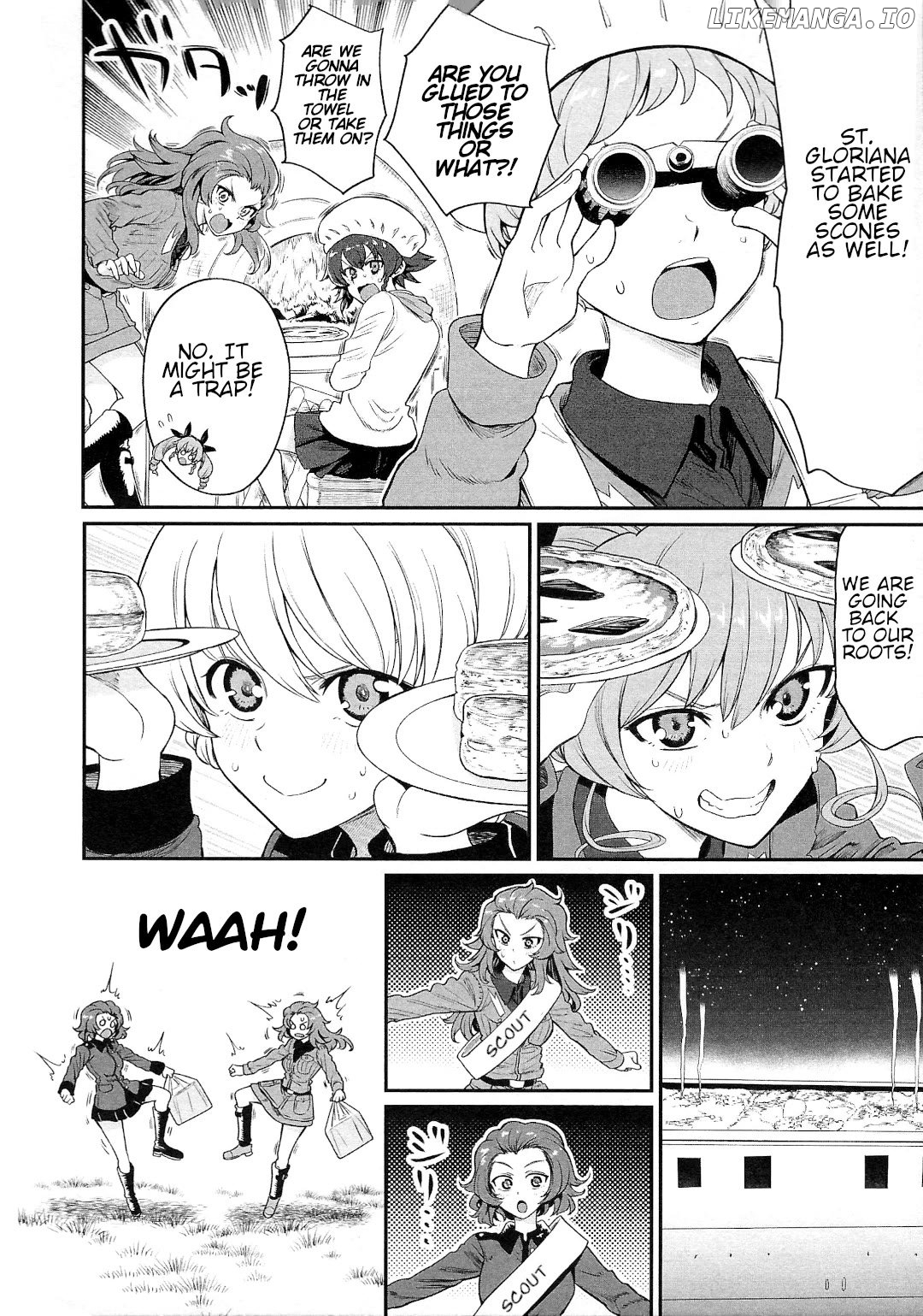 Girls und Panzer: Avanti! Anzio Koukou Chapter 12 - page 22