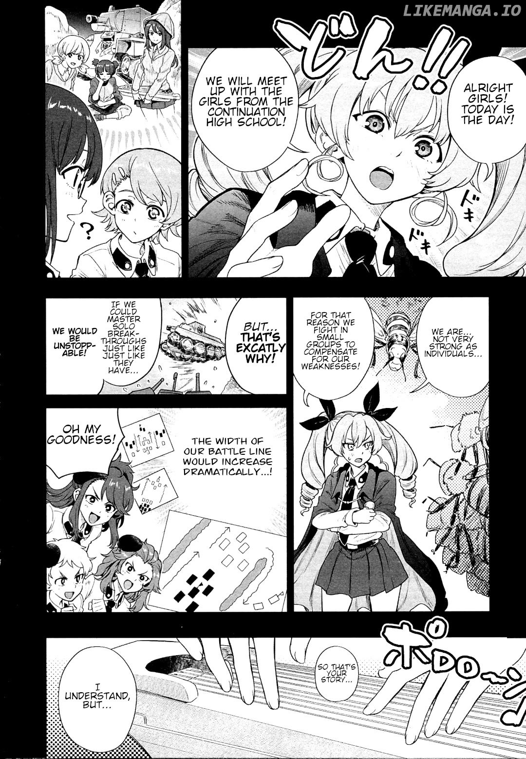 Girls und Panzer: Avanti! Anzio Koukou Chapter 12 - page 6