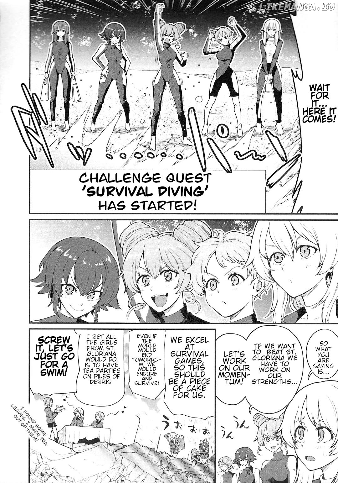 Girls und Panzer: Avanti! Anzio Koukou Chapter 12 - page 10