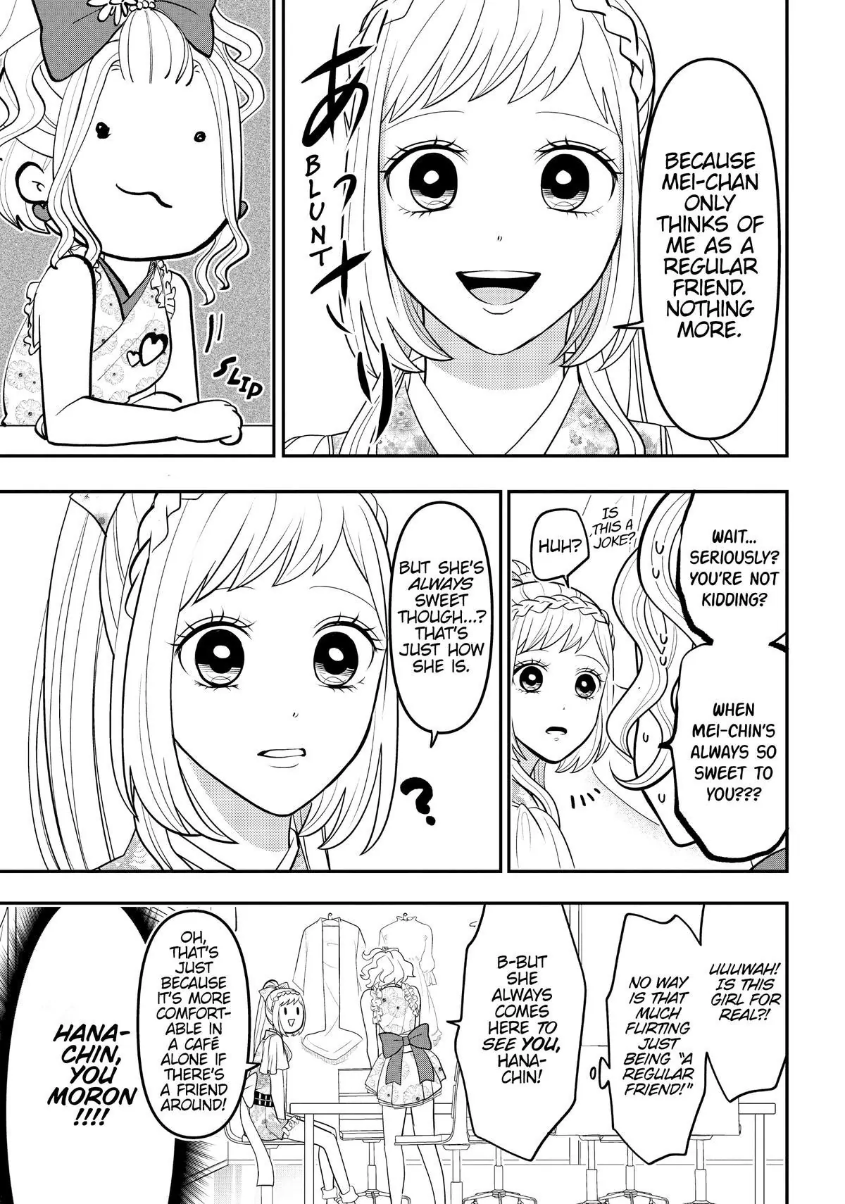 Josou Shite Mendoukusai Koto ni Natteru Nekura to Yankee no Ryou Kataomoi Chapter 68.6 - page 3
