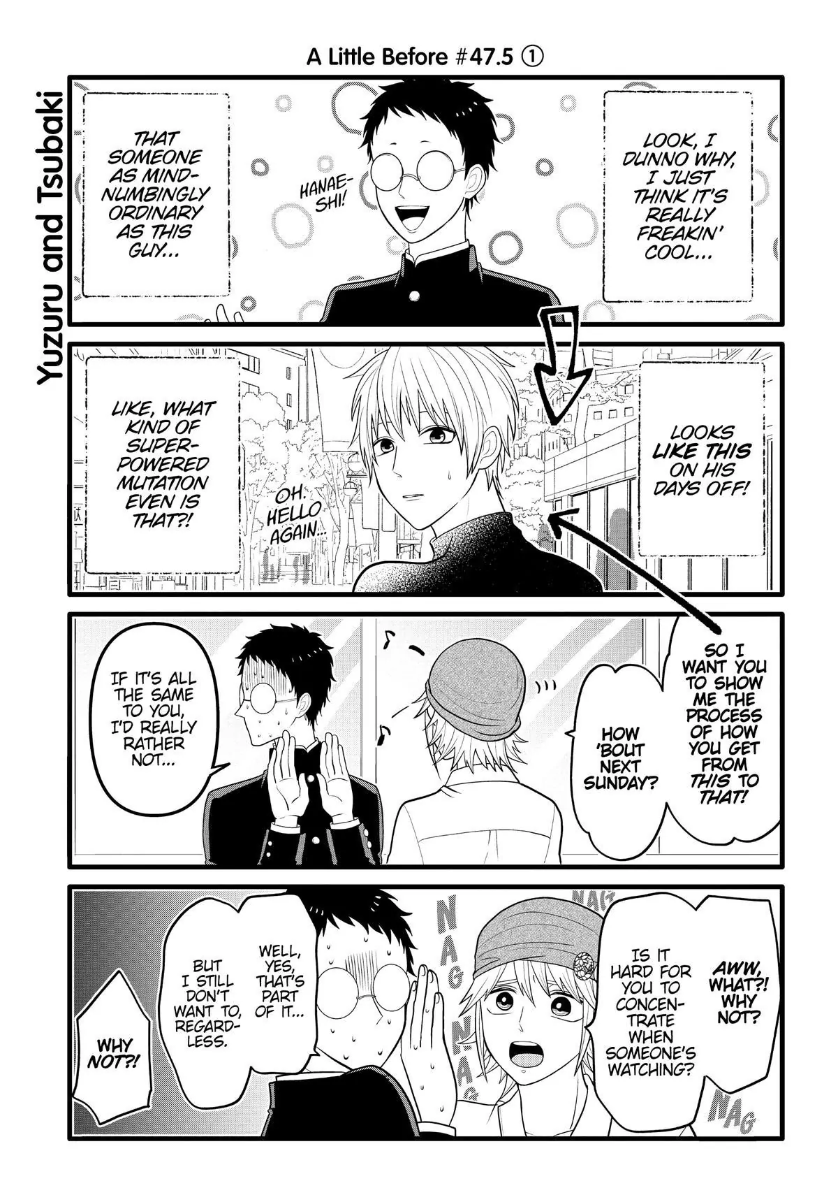 Josou Shite Mendoukusai Koto ni Natteru Nekura to Yankee no Ryou Kataomoi Chapter 68.8 - page 1