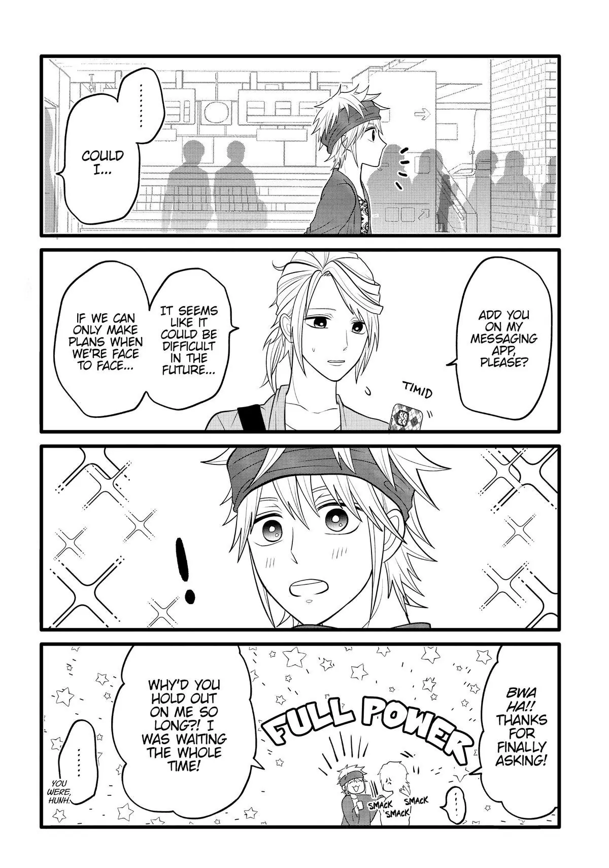 Josou Shite Mendoukusai Koto ni Natteru Nekura to Yankee no Ryou Kataomoi Chapter 68.8 - page 12