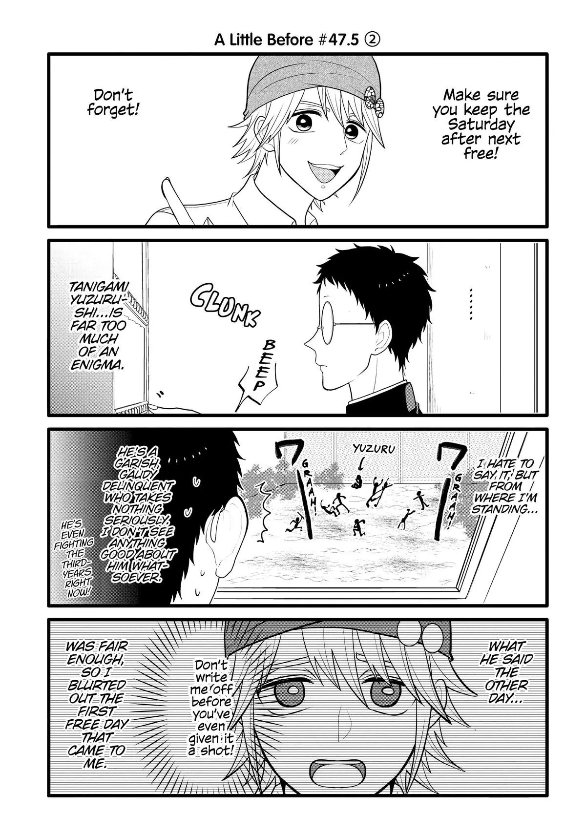 Josou Shite Mendoukusai Koto ni Natteru Nekura to Yankee no Ryou Kataomoi Chapter 68.8 - page 5