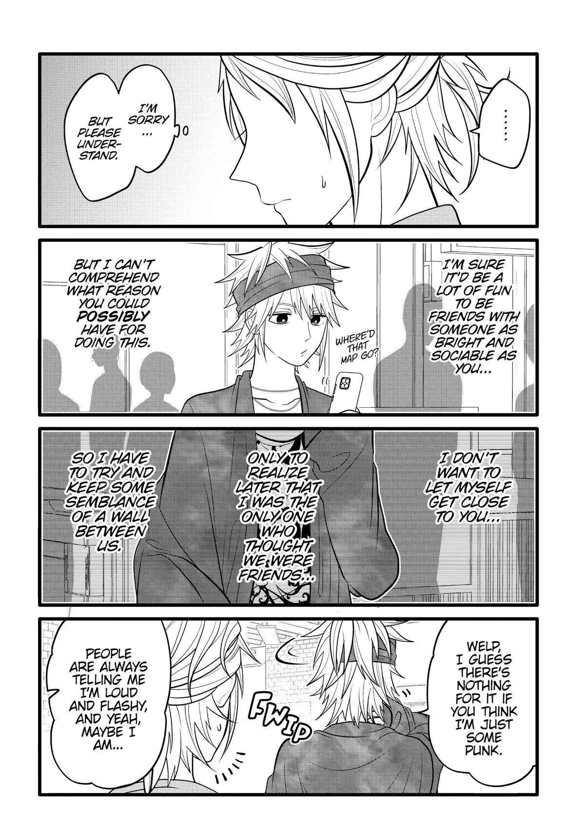 Josou Shite Mendoukusai Koto ni Natteru Nekura to Yankee no Ryou Kataomoi Chapter 68.8 - page 10