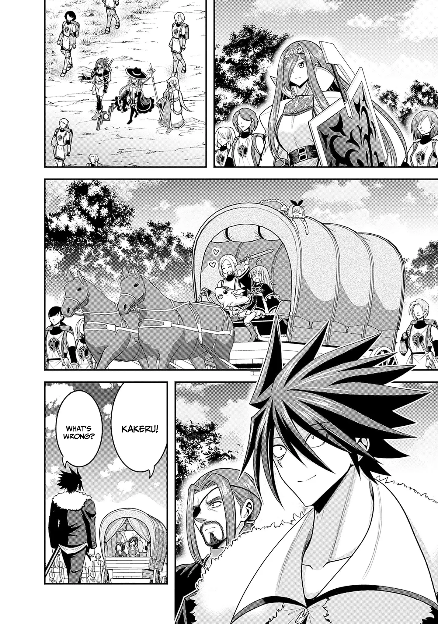Kujibiki Tokushou Musou Harem-Ken Chapter 40 - page 21