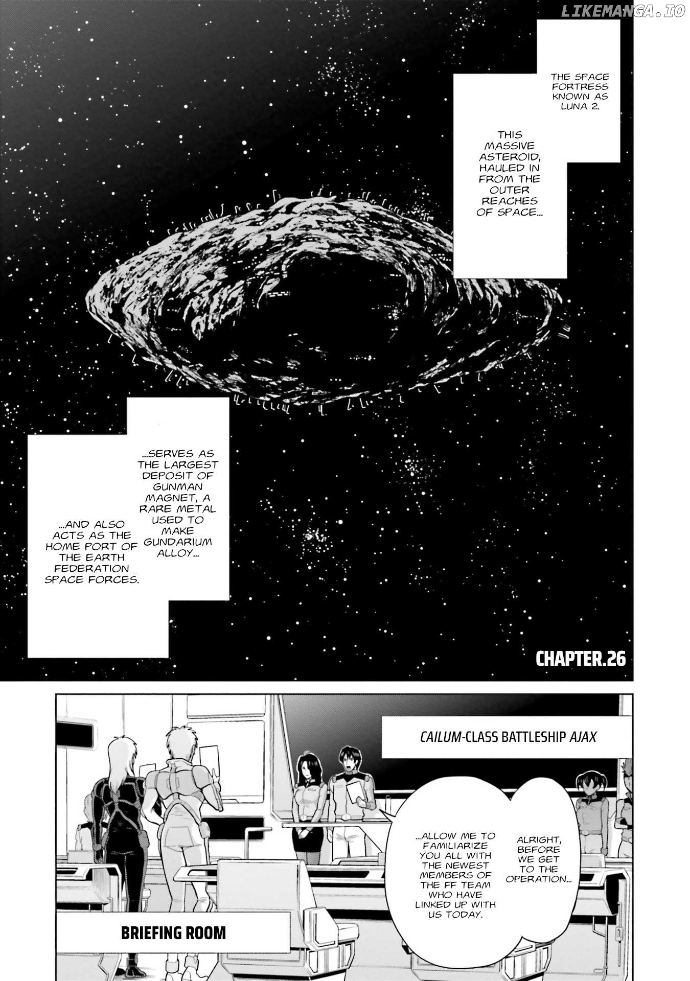 Mobile Suit Gundam F90 FF Chapter 26 - page 1